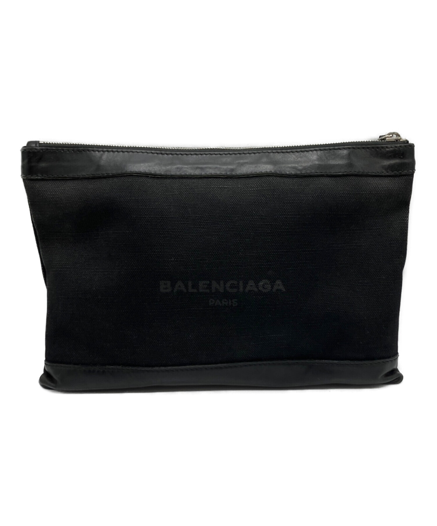 中古・古着通販】BALENCIAGA (バレンシアガ) クラッチバッグ ブラック