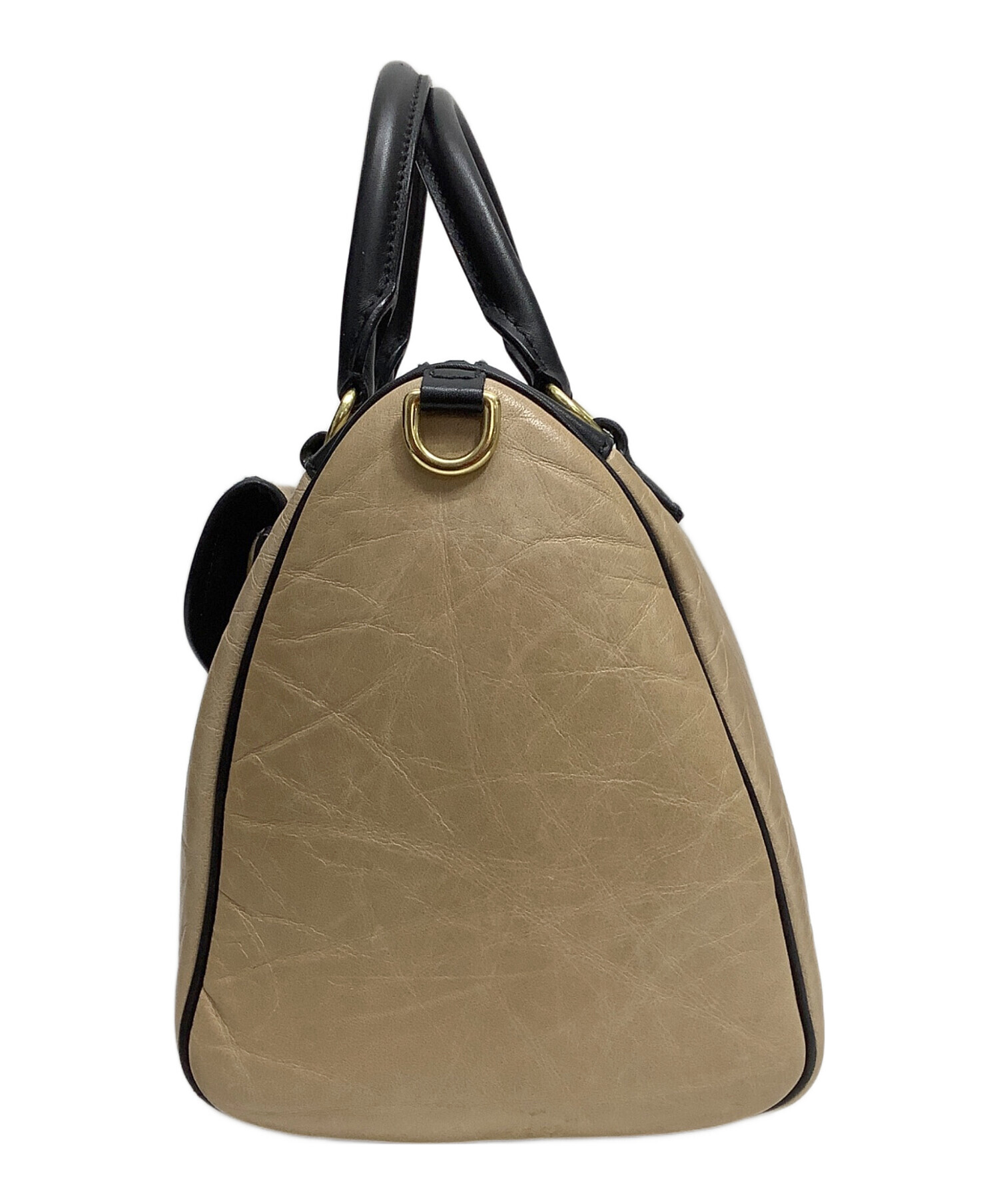 HUNTING WORLD ボストンバッグ ベージュ 【公式通販】