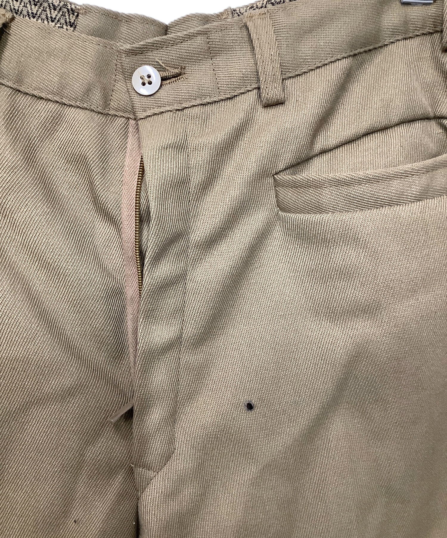 中古・古着通販】MARKA (マーカ) ワイドスラックス ブラウン サイズ 