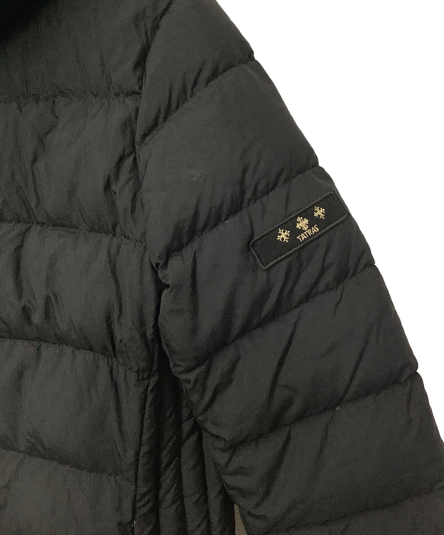 中古・古着通販】TATRAS (タトラス) ダウンジャケット ブラック サイズ