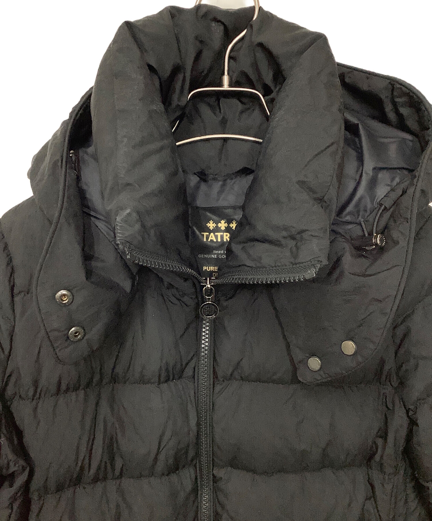 中古・古着通販】TATRAS (タトラス) ダウンジャケット ブラック サイズ 中古・古着通販】TATRAS (タトラス) ダウンジャケット ブラック サイズ