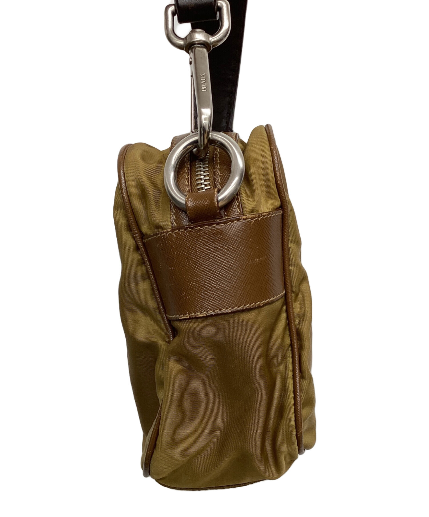 中古・古着通販】PRADA (プラダ) ワンショルダーバッグ ブラウン