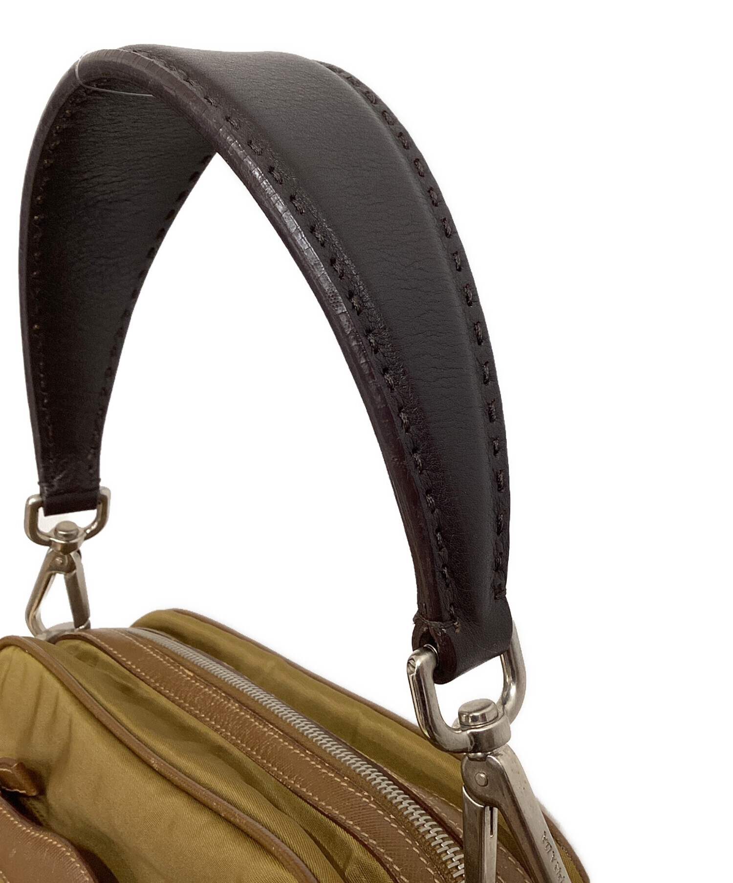 中古・古着通販】PRADA (プラダ) ワンショルダーバッグ ブラウン