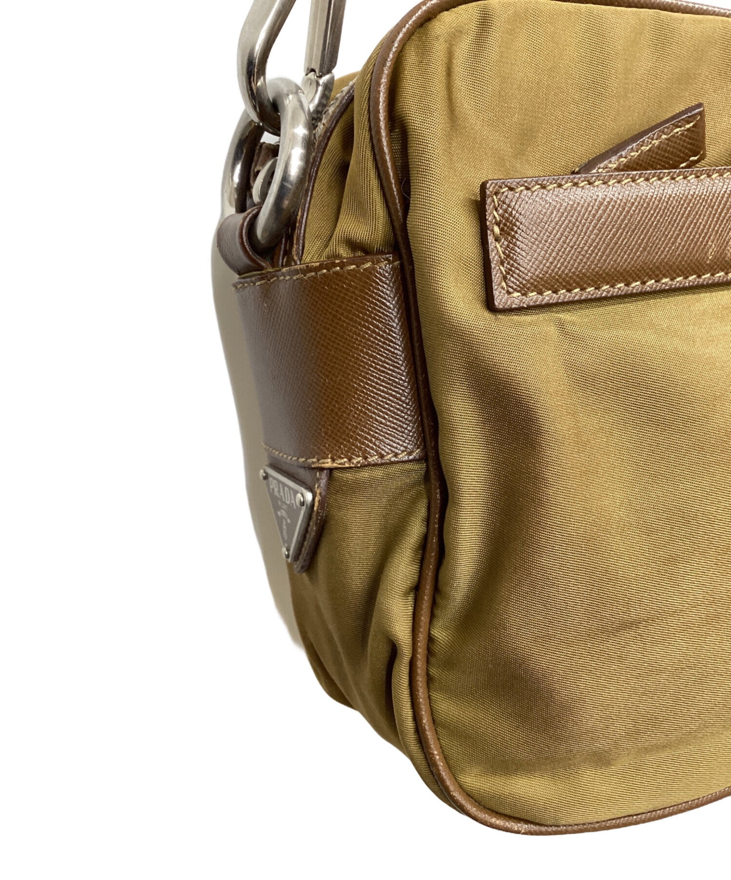 中古・古着通販】PRADA (プラダ) ワンショルダーバッグ ブラウン