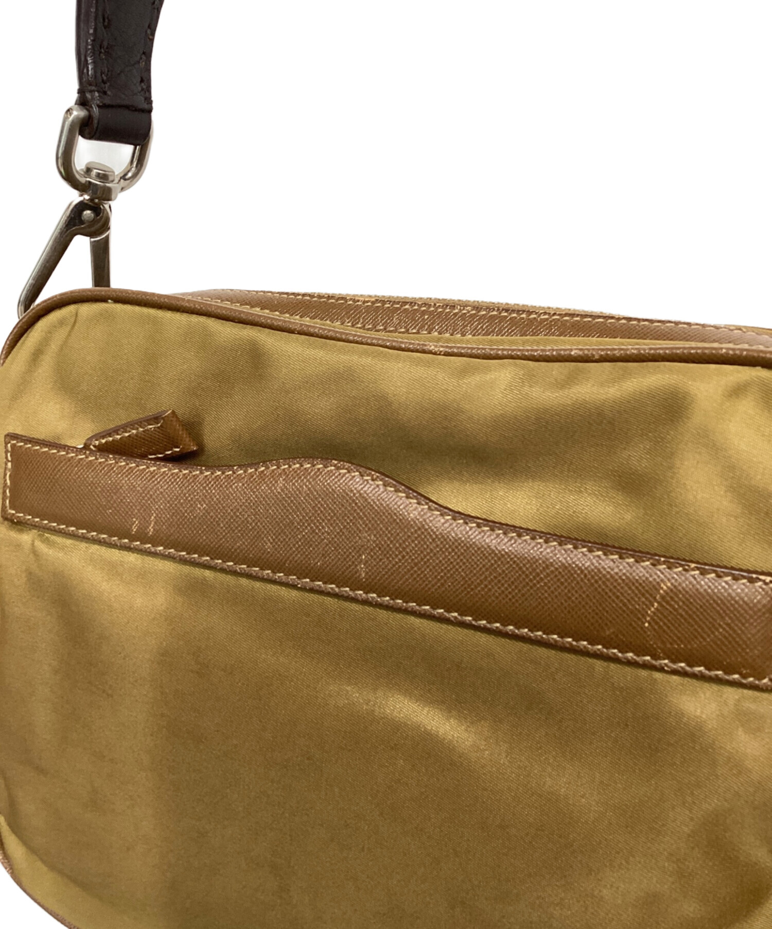 中古・古着通販】PRADA (プラダ) ワンショルダーバッグ ブラウン