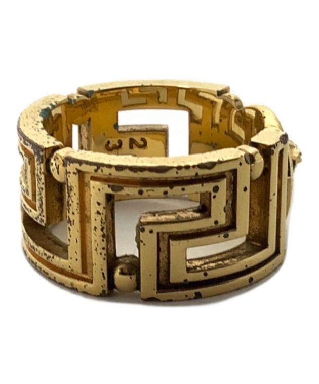 中古・古着通販】VERSACE (ヴェルサーチ) メドゥーサ グレカ リング