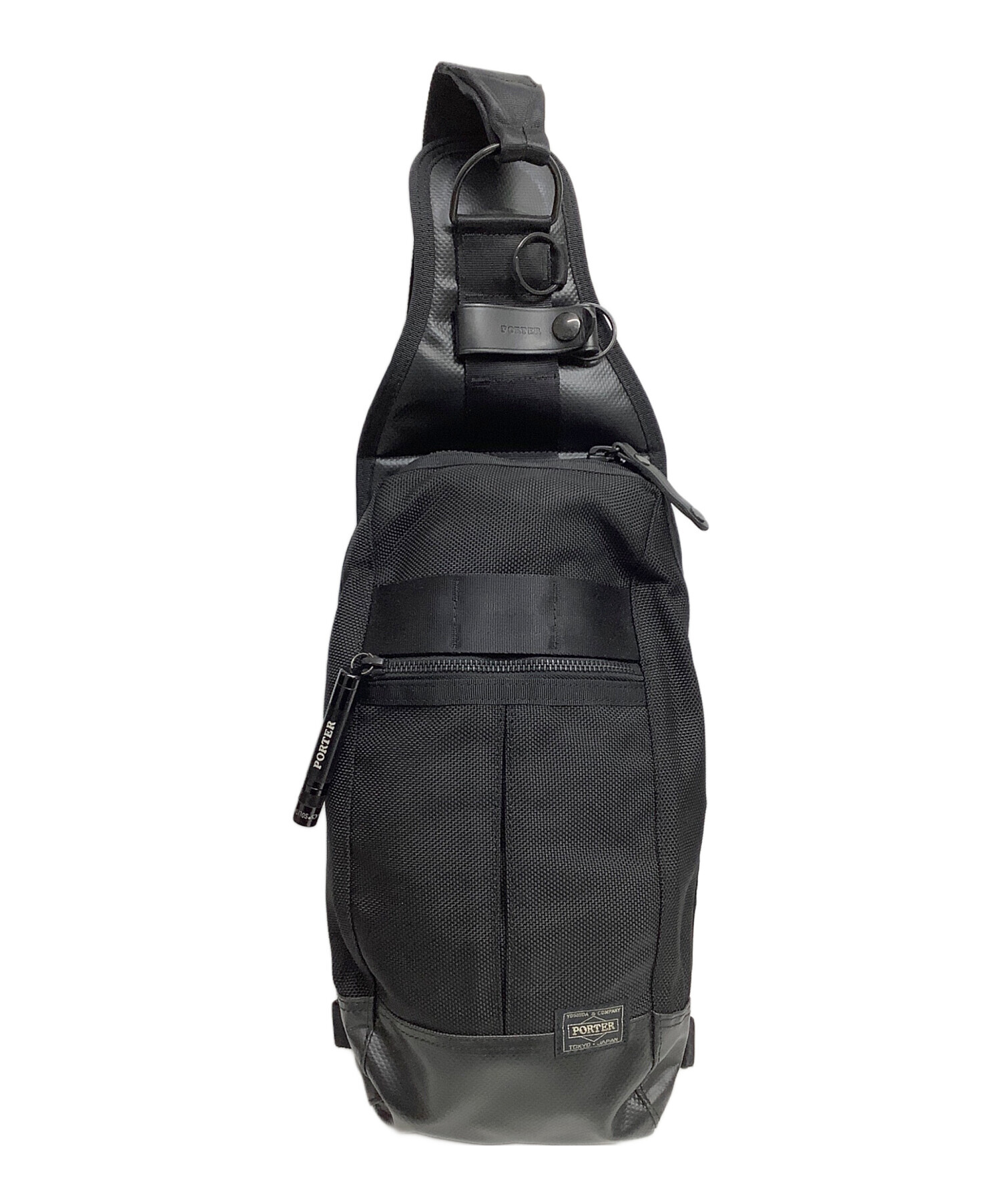 ★未使用品★ PORTER ポーター ボディバッグ ブラック 中古・古着通販】PORTER (ポーター) ボディーバッグ ブラック
