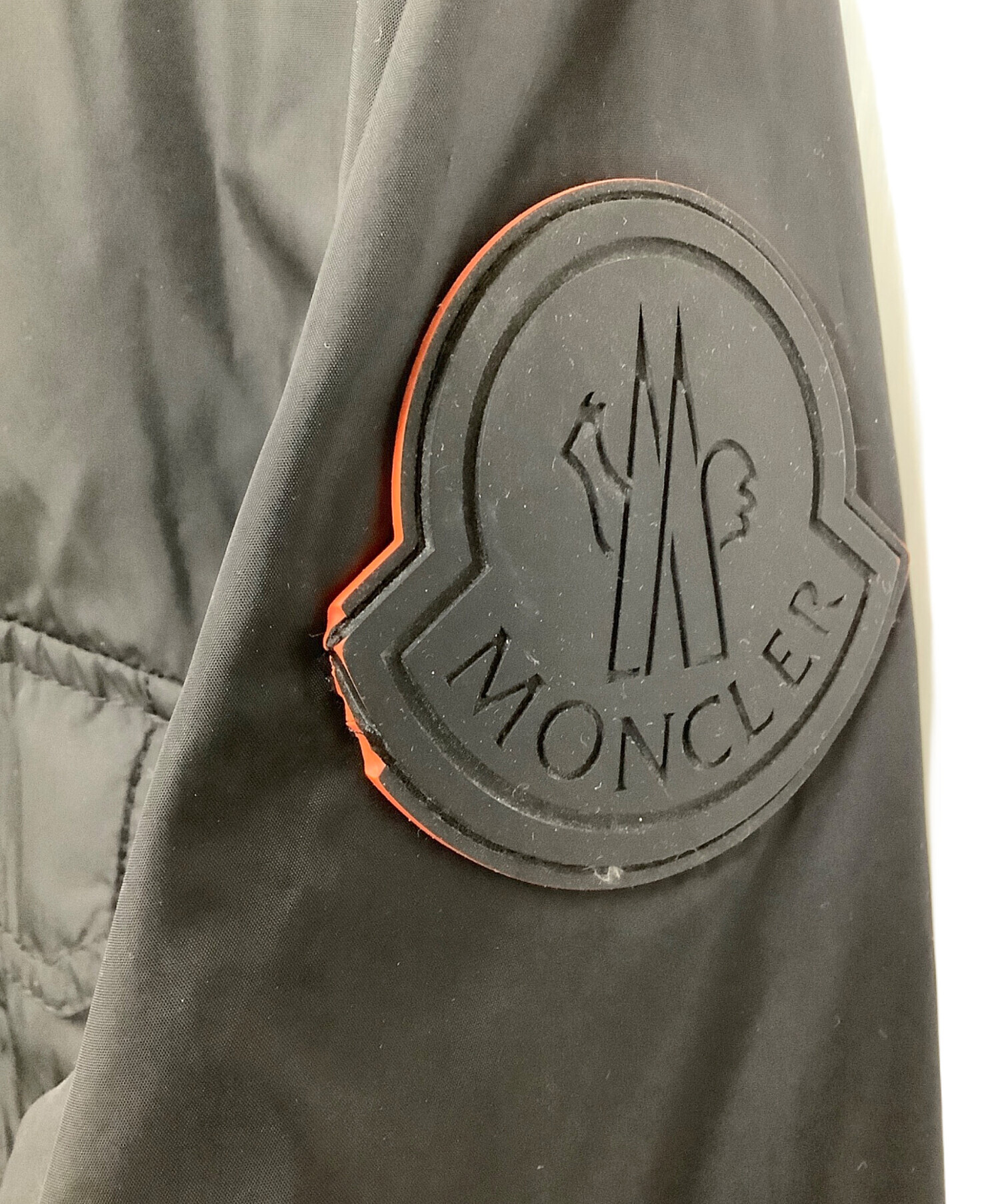 中古・古着通販】MONCLER (モンクレール) ナイロンジャケット ブラック