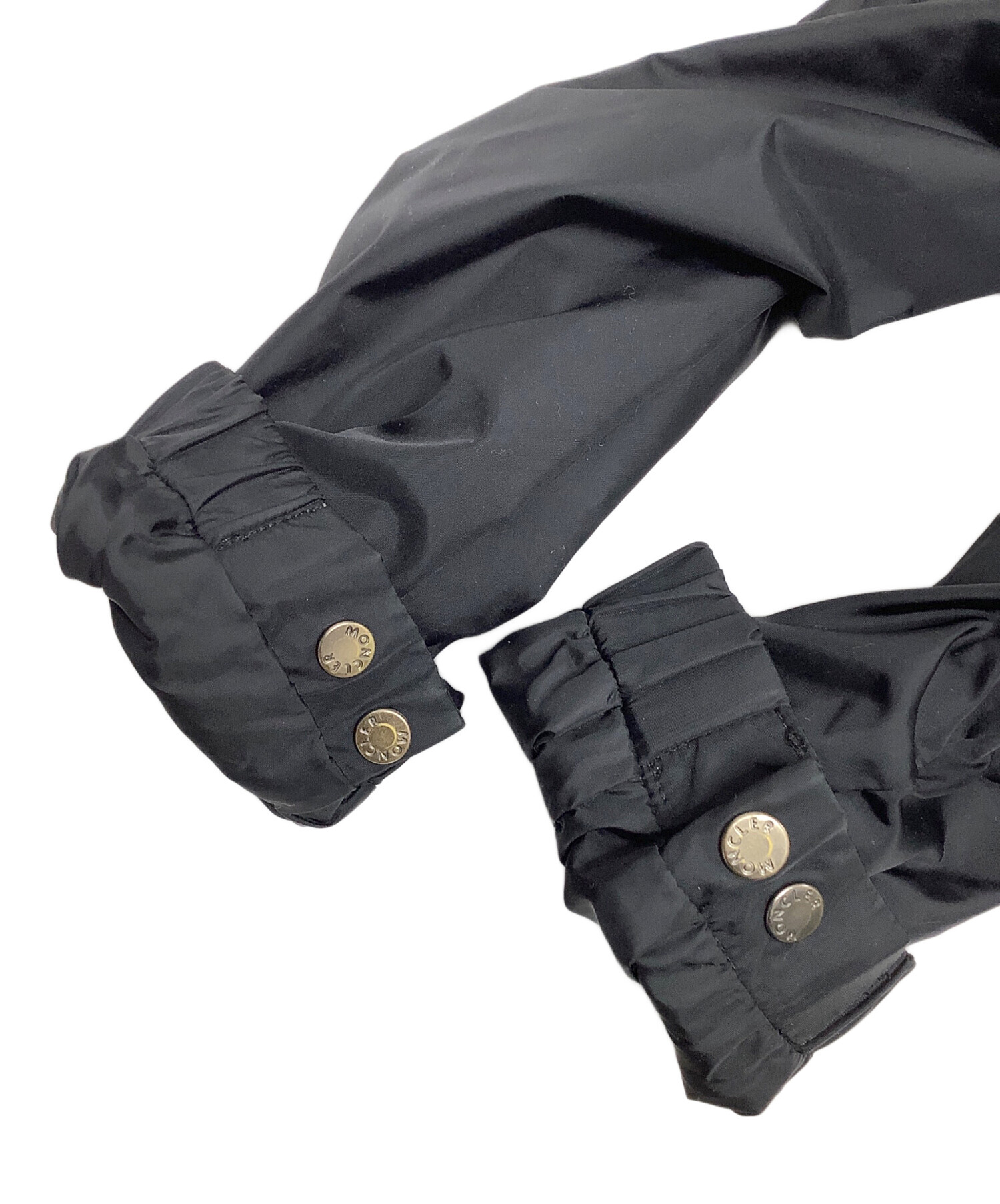 中古・古着通販】MONCLER (モンクレール) ナイロンジャケット ブラック