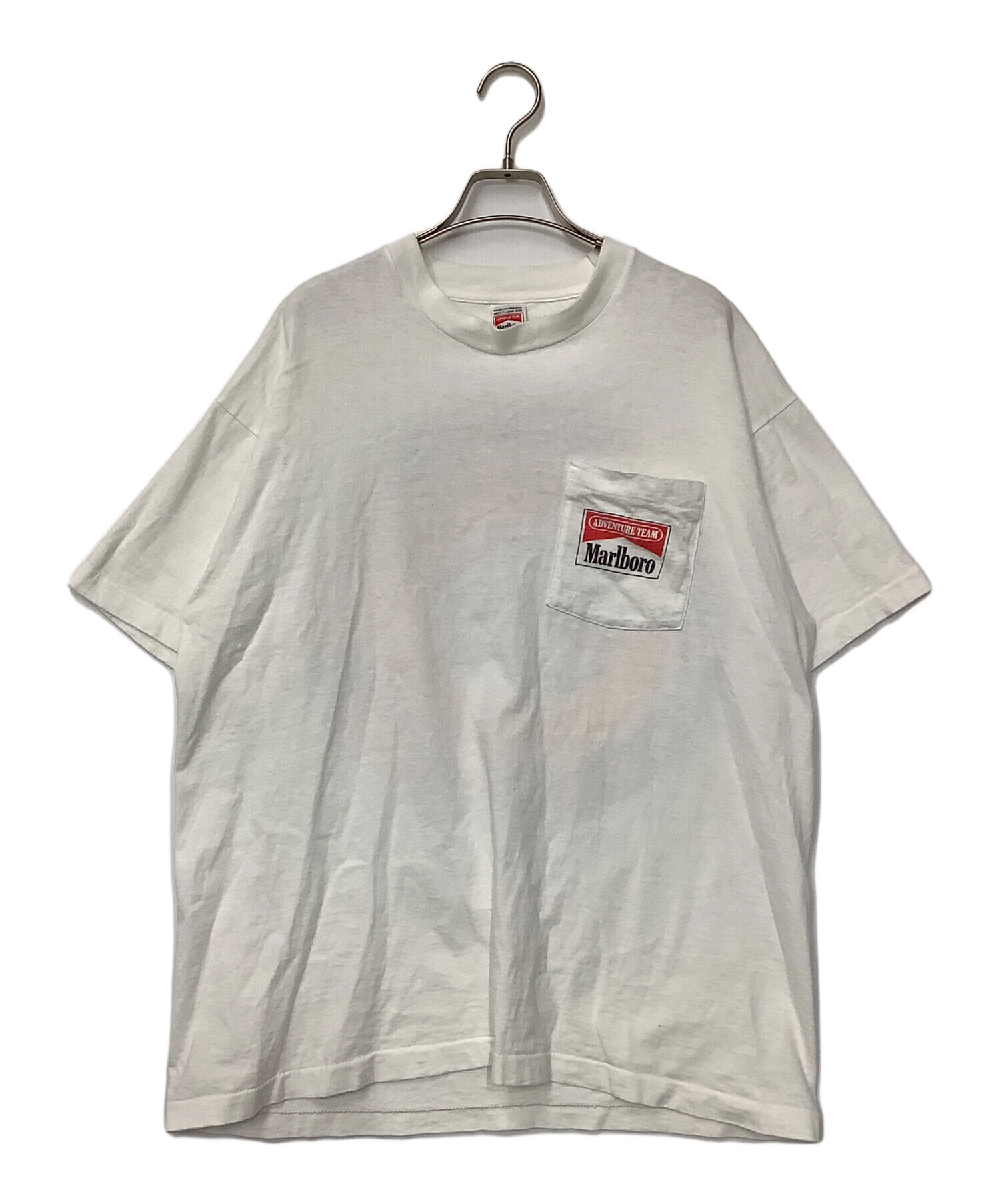 中古・古着通販】Marlboro (マルボロ) ポケットTシャツ ホワイト
