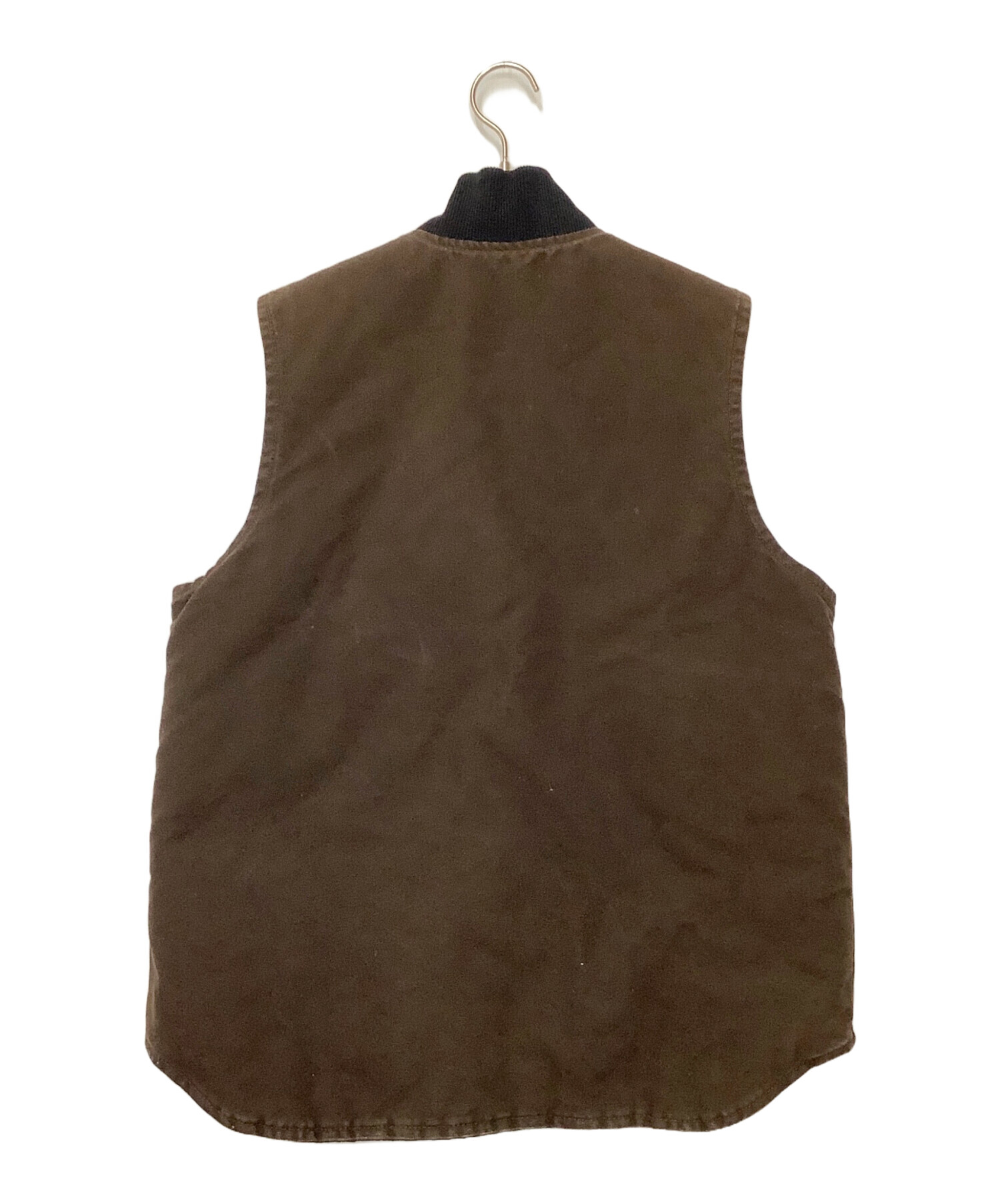 ✨今だけ価格✨❒carharttダックベスト【ブラウン 】USED ✨今日だけ価格✨⬛Carhartt□WIP ブラウンダック ベスト