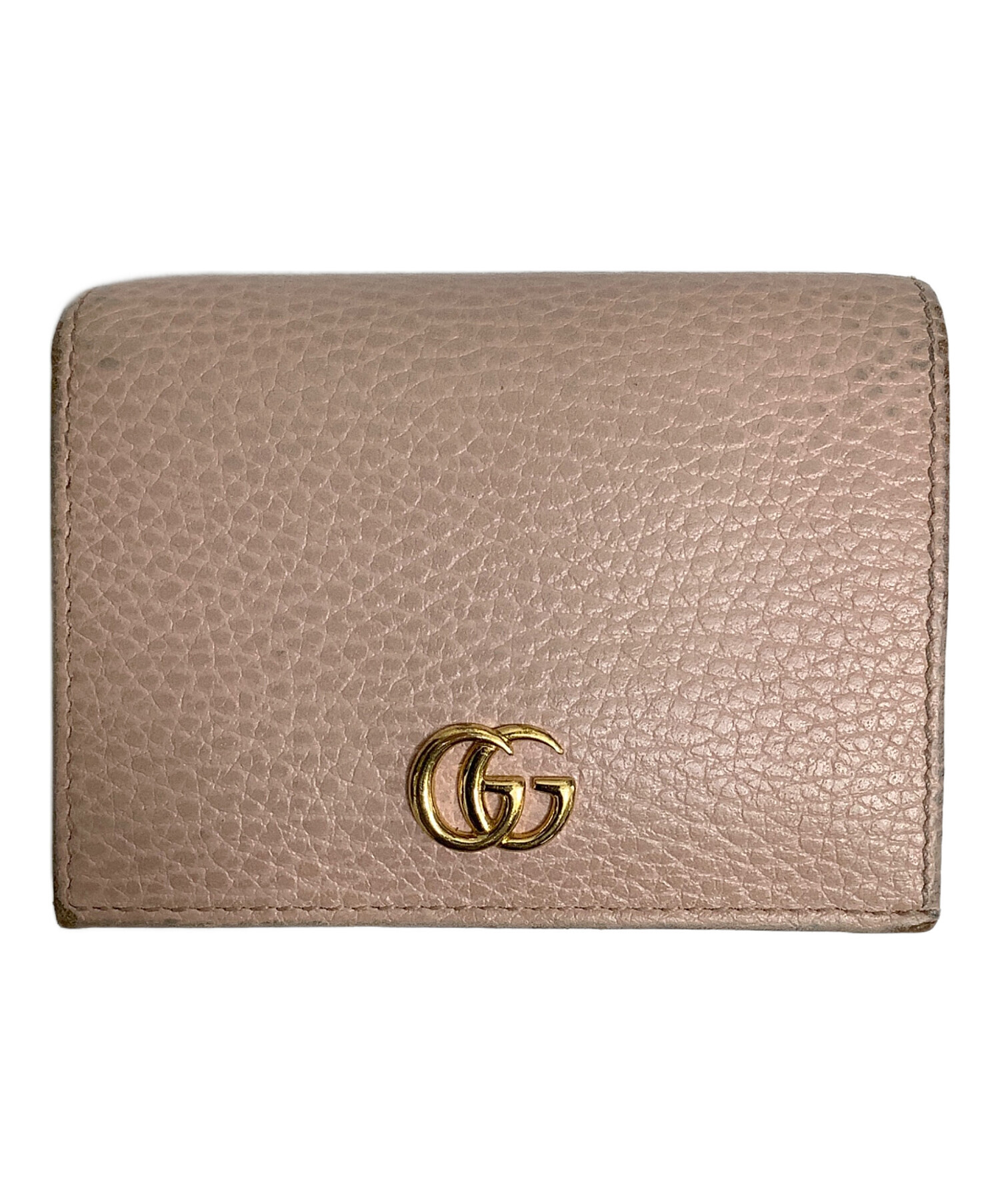 中古・古着通販】GUCCI (グッチ) 2つ折り財布 ピンク｜ブランド・古着