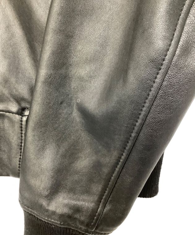 中古・古着通販】AVIREX (アヴィレックス) ワッペンレザージャケット
