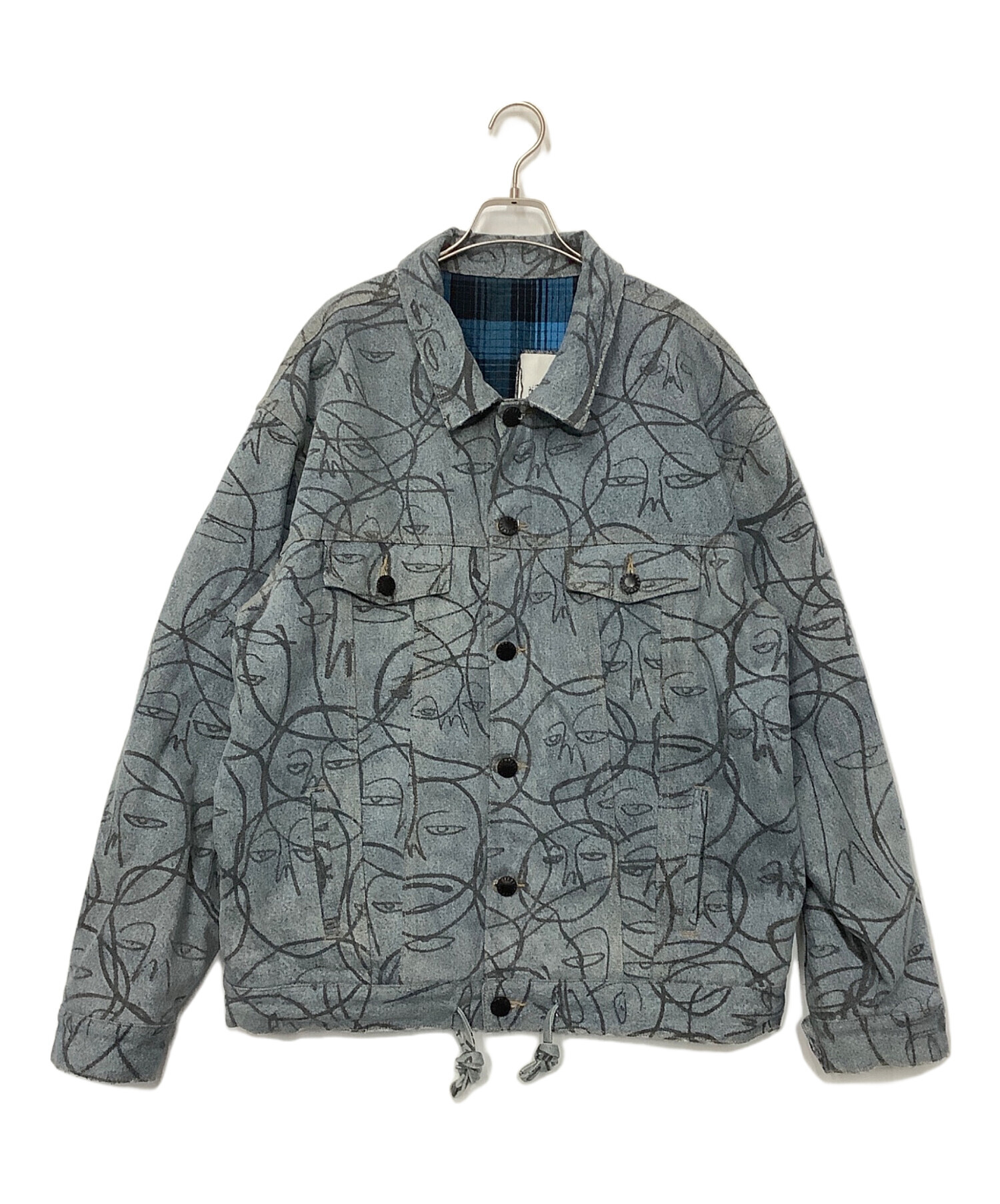 中古・古着通販】Haculla (ハキュラ) デニムジャケット ブルー サイズ