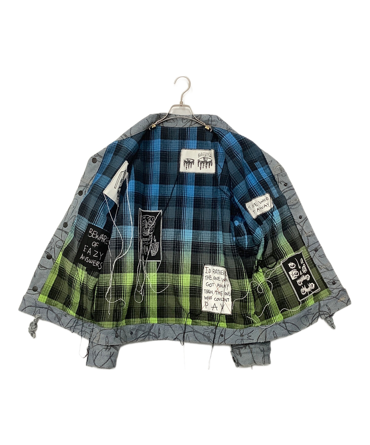 中古・古着通販】Haculla (ハキュラ) デニムジャケット ブルー サイズ