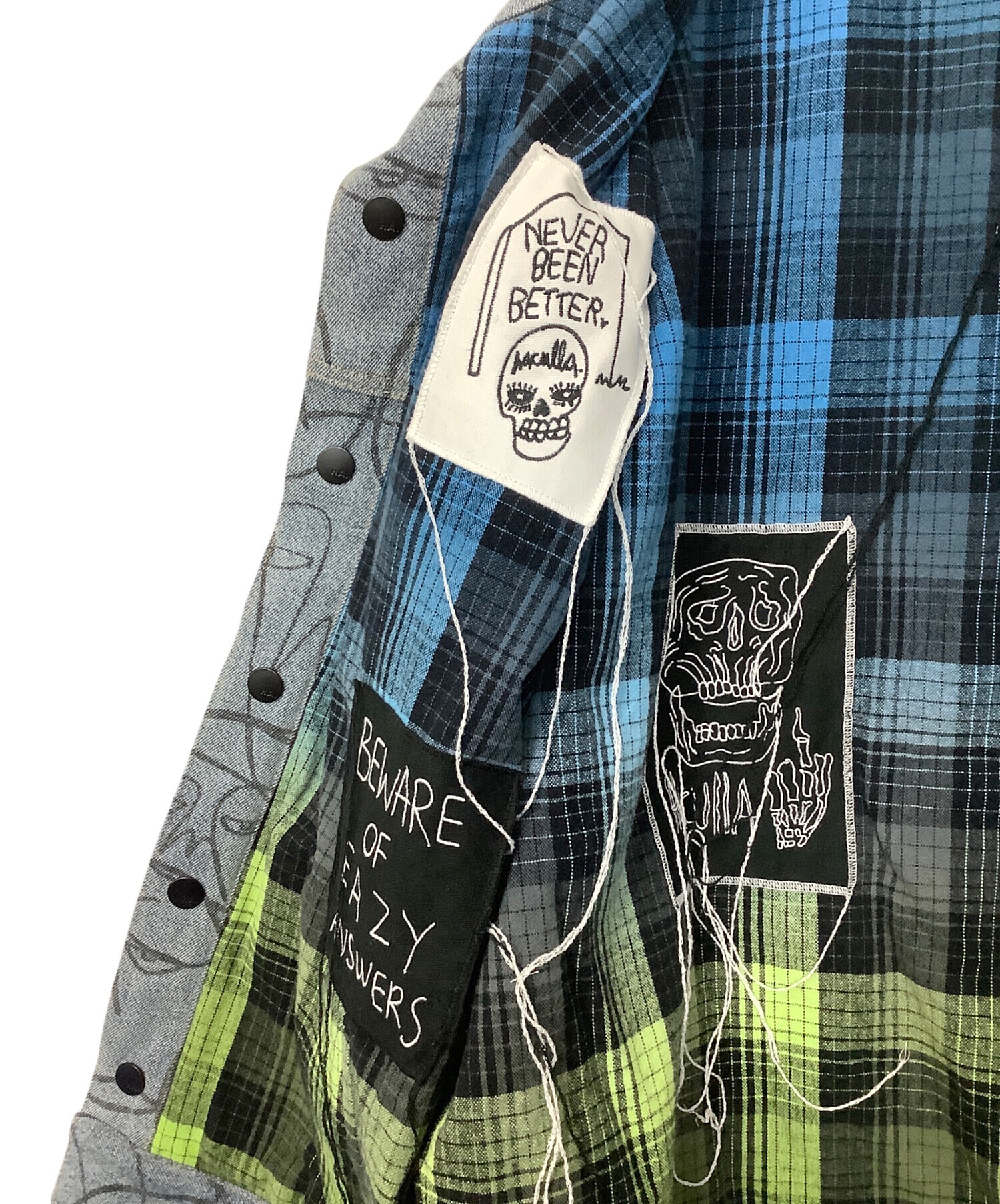 中古・古着通販】Haculla (ハキュラ) デニムジャケット ブルー サイズ