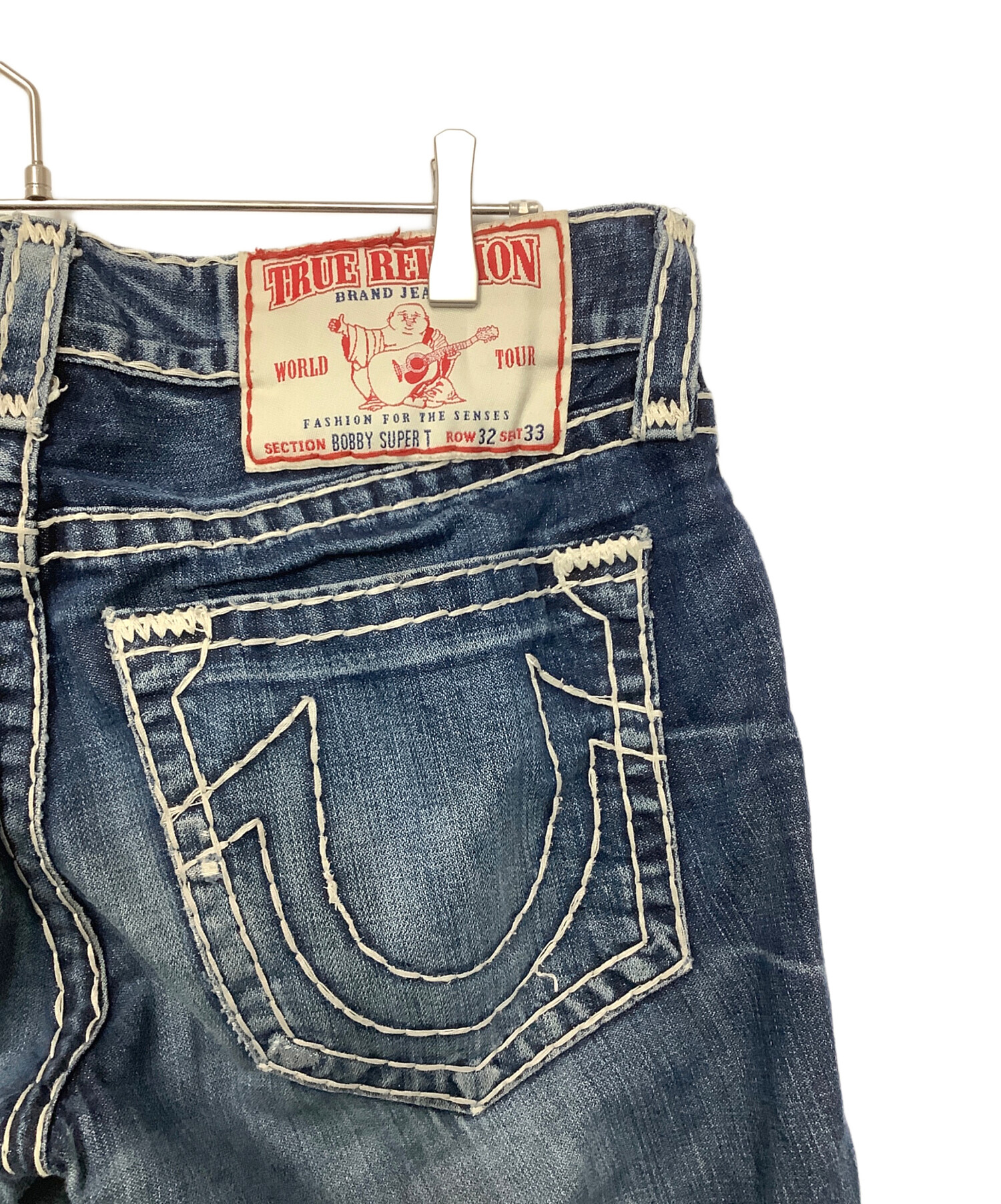 中古・古着通販】TRUE RELIGION (トゥルー レリジョン) ダメージ加工