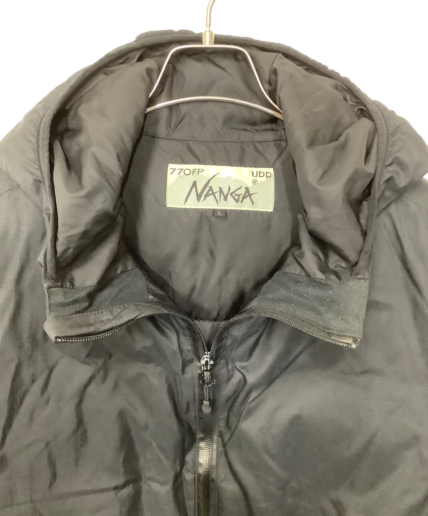 中古・古着通販】NANGA (ナンガ) UDDダウンジャケット ブラック サイズ 