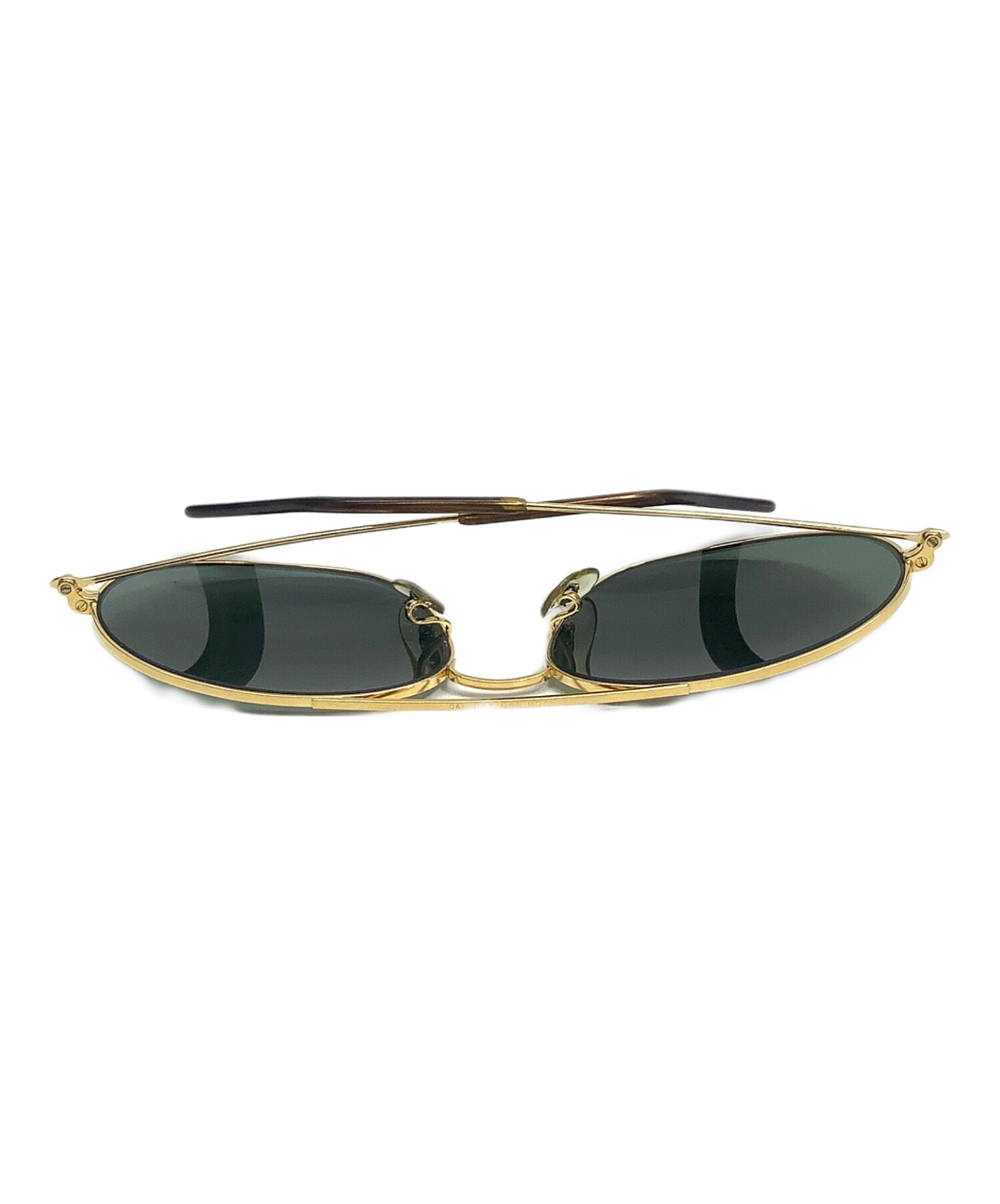 Ray-Ban レイバン サングラス  ゴールド 【古着】【中古】【送料無料】 中古・古着通販】RAY-BAN (レイバン) サングラス ゴールド サイズ:58