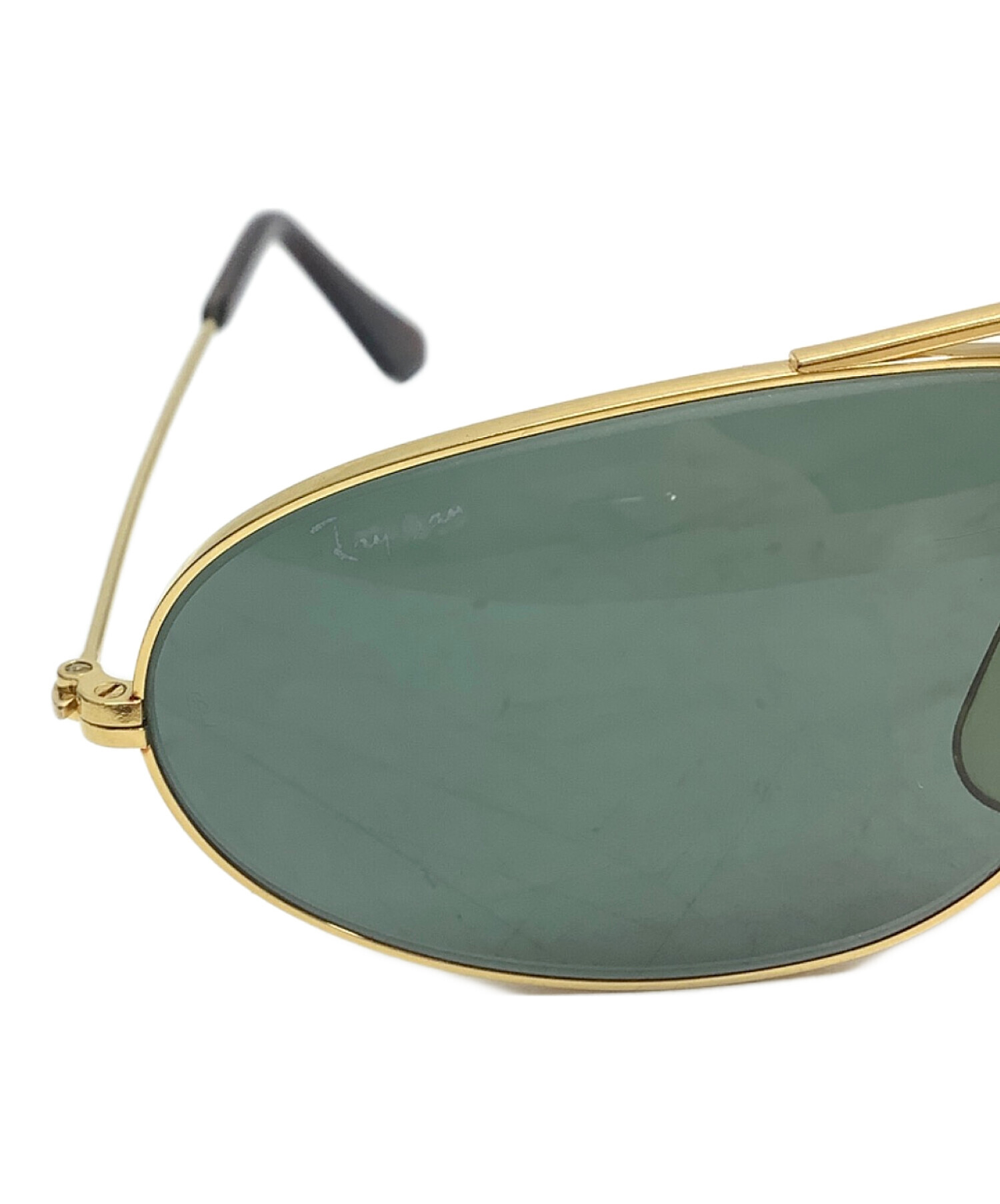Ray-Ban レイバン サングラス  ゴールド 【古着】【中古】【送料無料】 中古・古着通販】RAY-BAN (レイバン) サングラス ゴールド サイズ:58