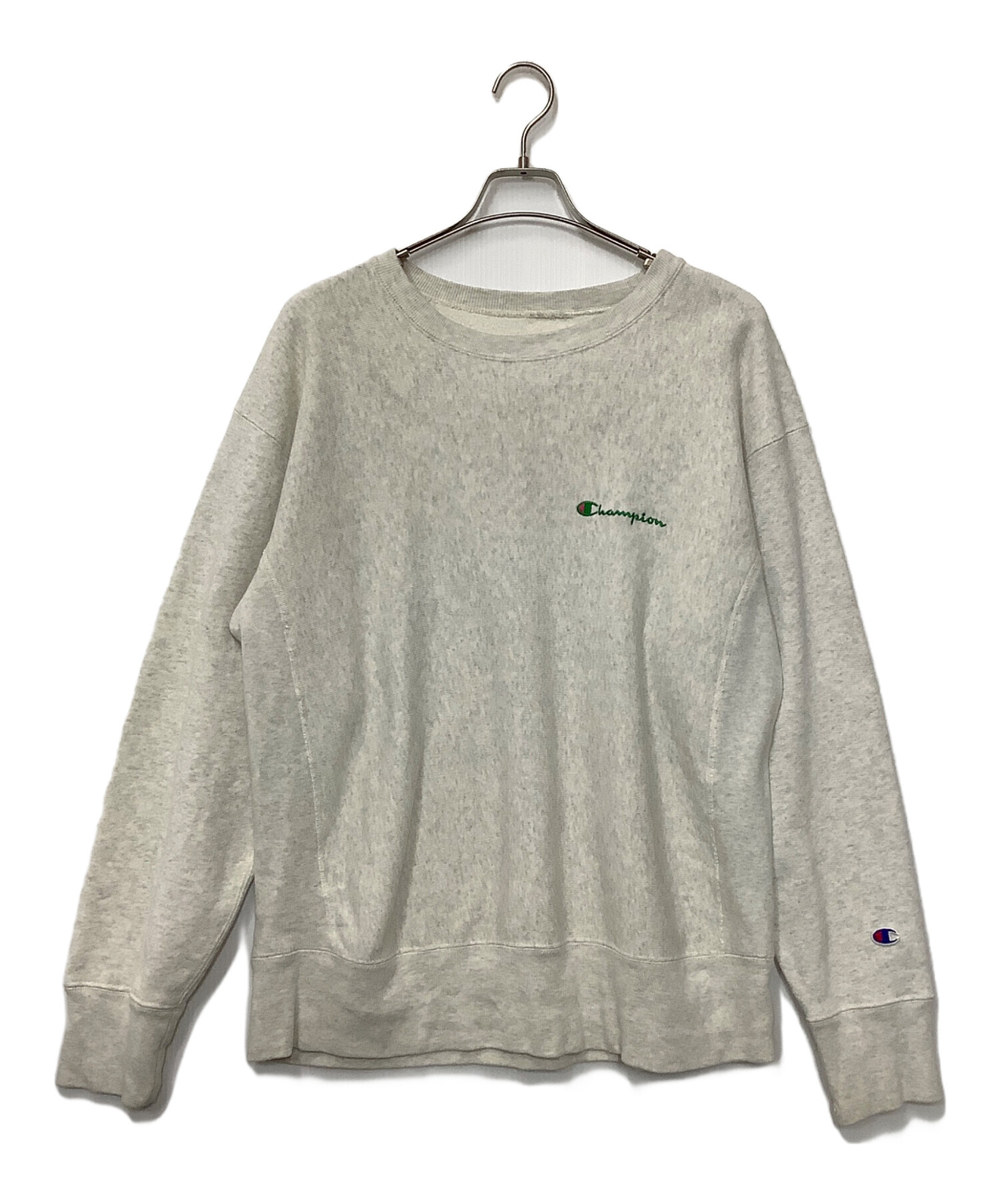 当店在庫あり Champion チャンピオン スウェット XL グレー パイル地 