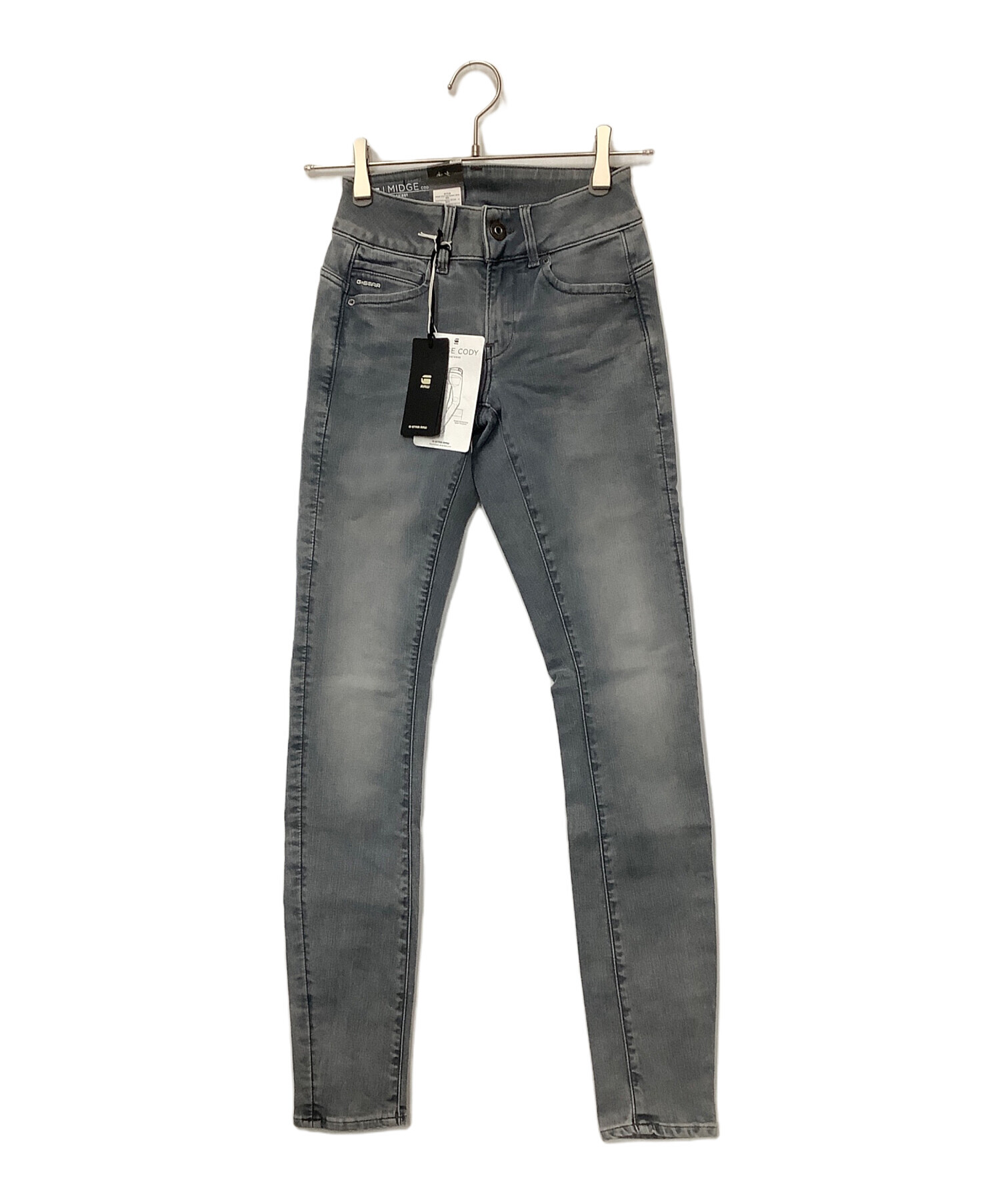 中古・古着通販】G-STAR RAW (ジースターロゥ) デニムパンツ グレー 