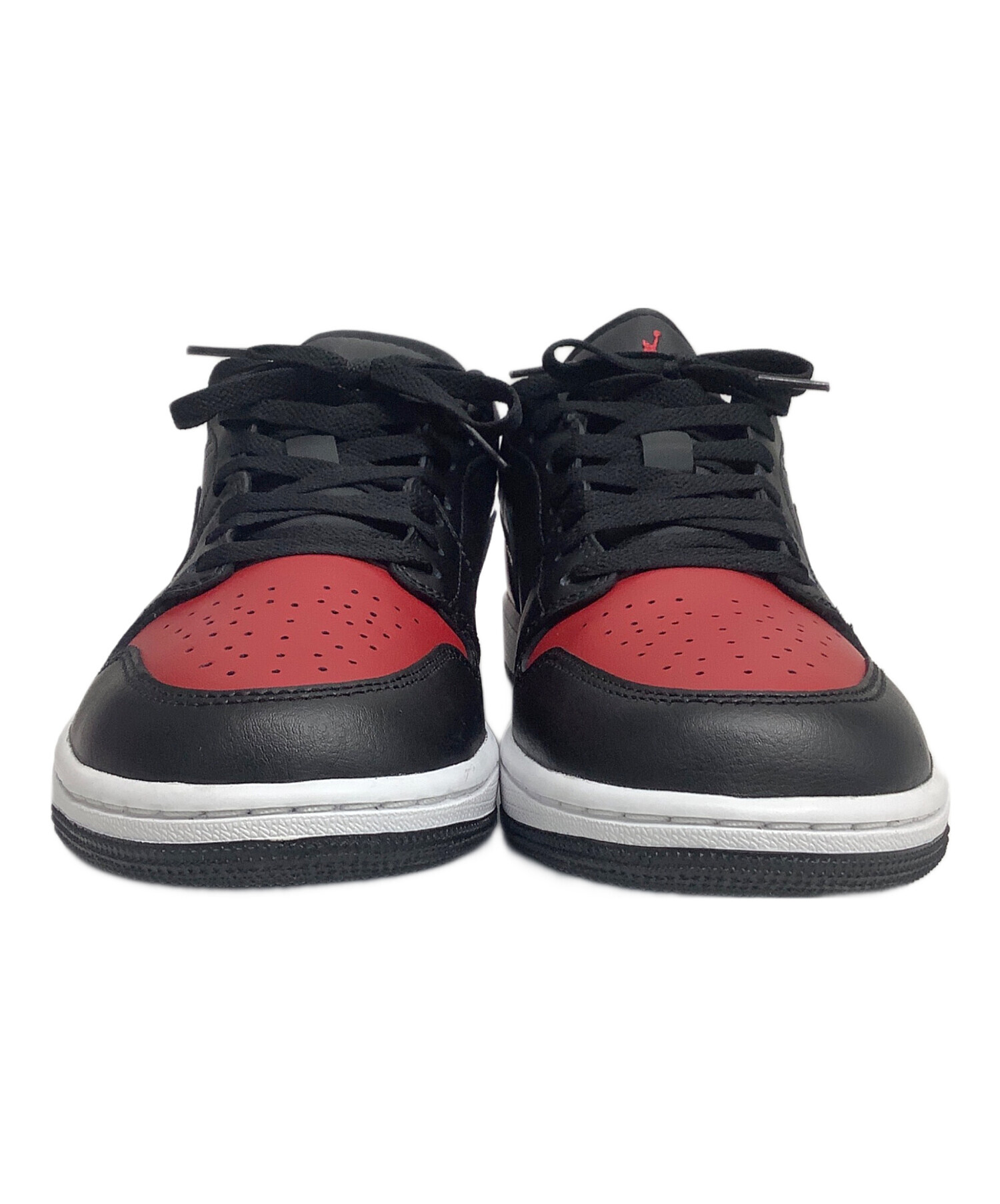 中古・古着通販】NIKE (ナイキ) Air Jordan 1 Low ブラック×レッド 