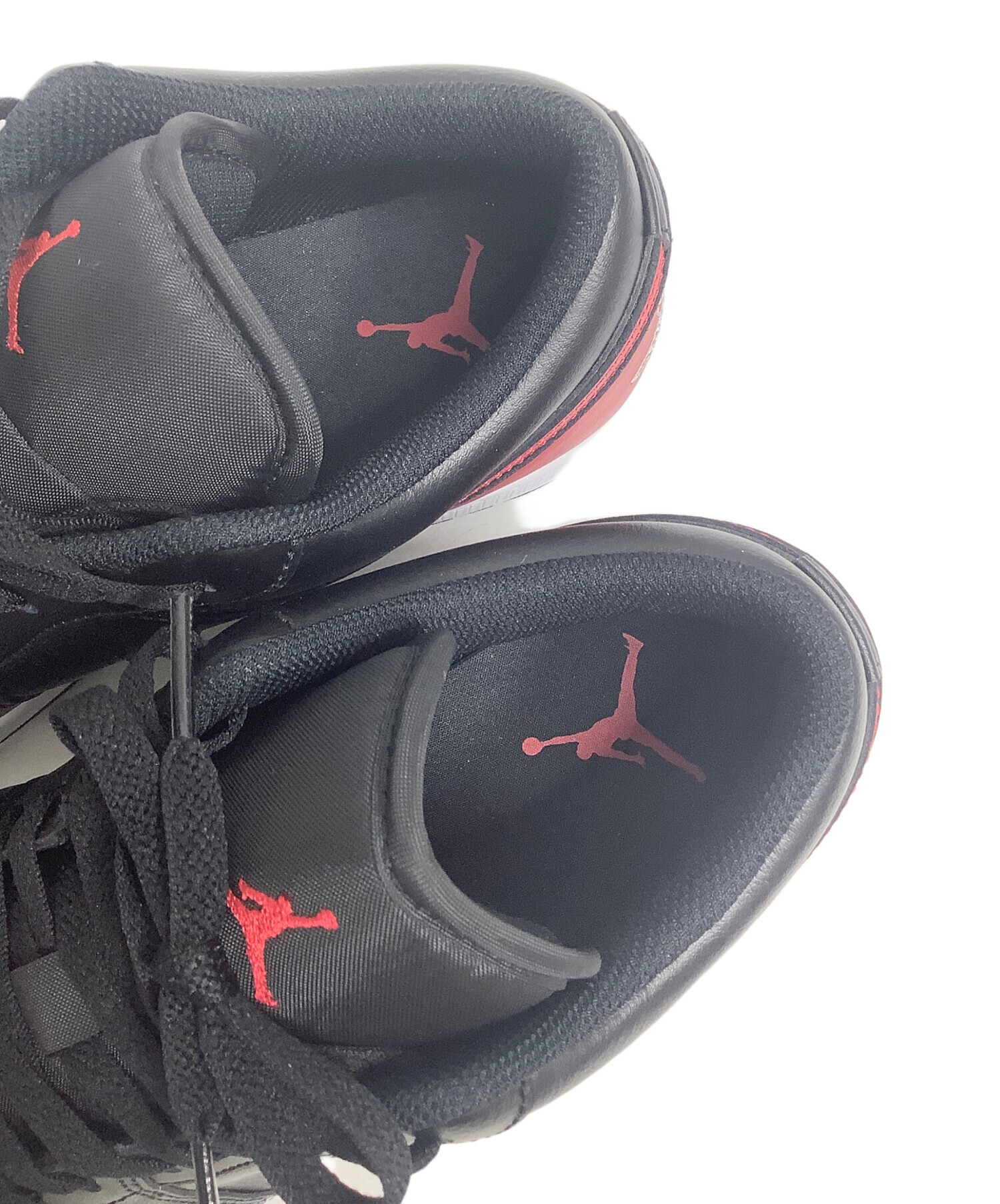 中古・古着通販】NIKE (ナイキ) Air Jordan 1 Low ブラック×レッド 