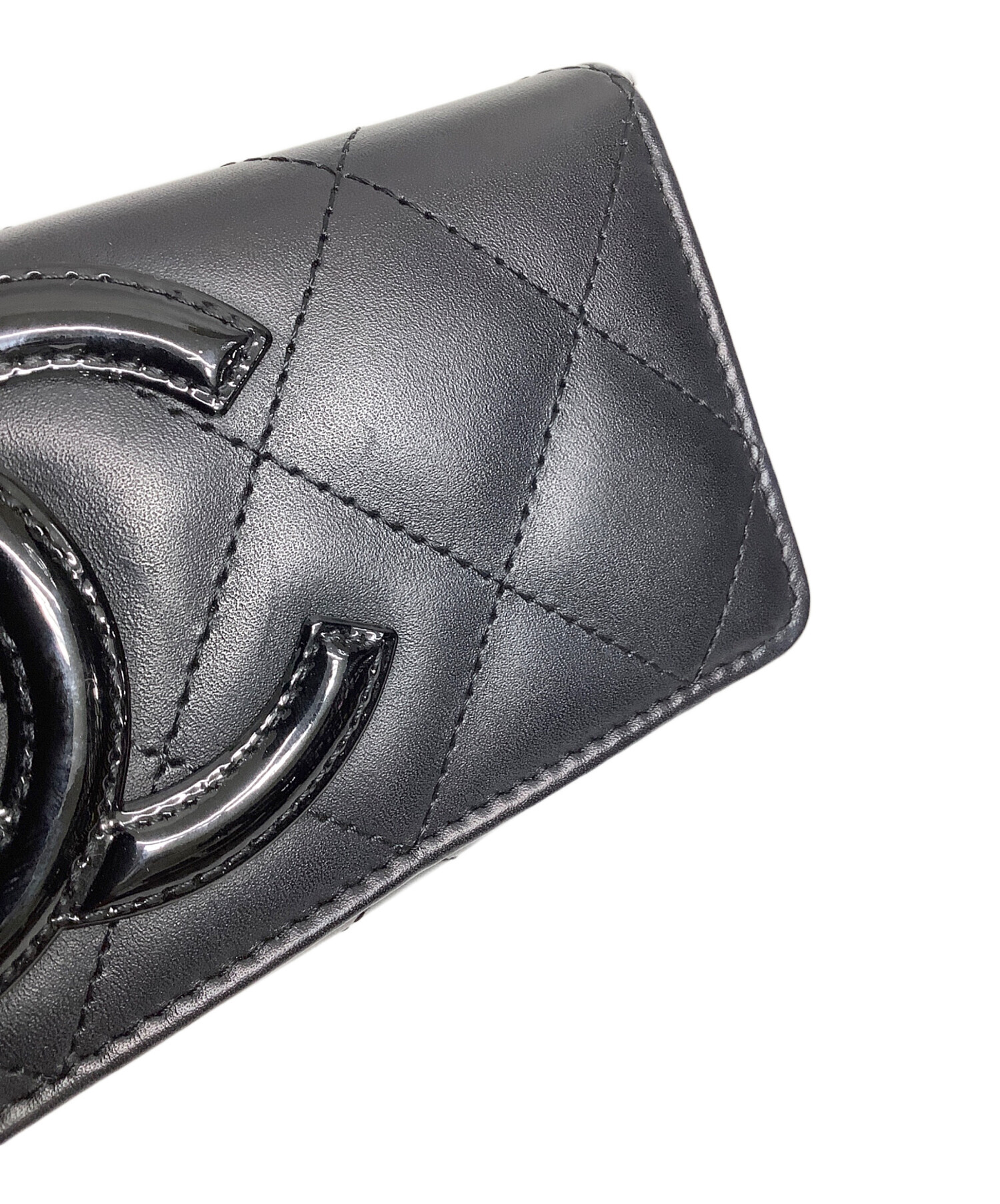 中古・古着通販】CHANEL (シャネル) カードケース ブラック｜ブランド
