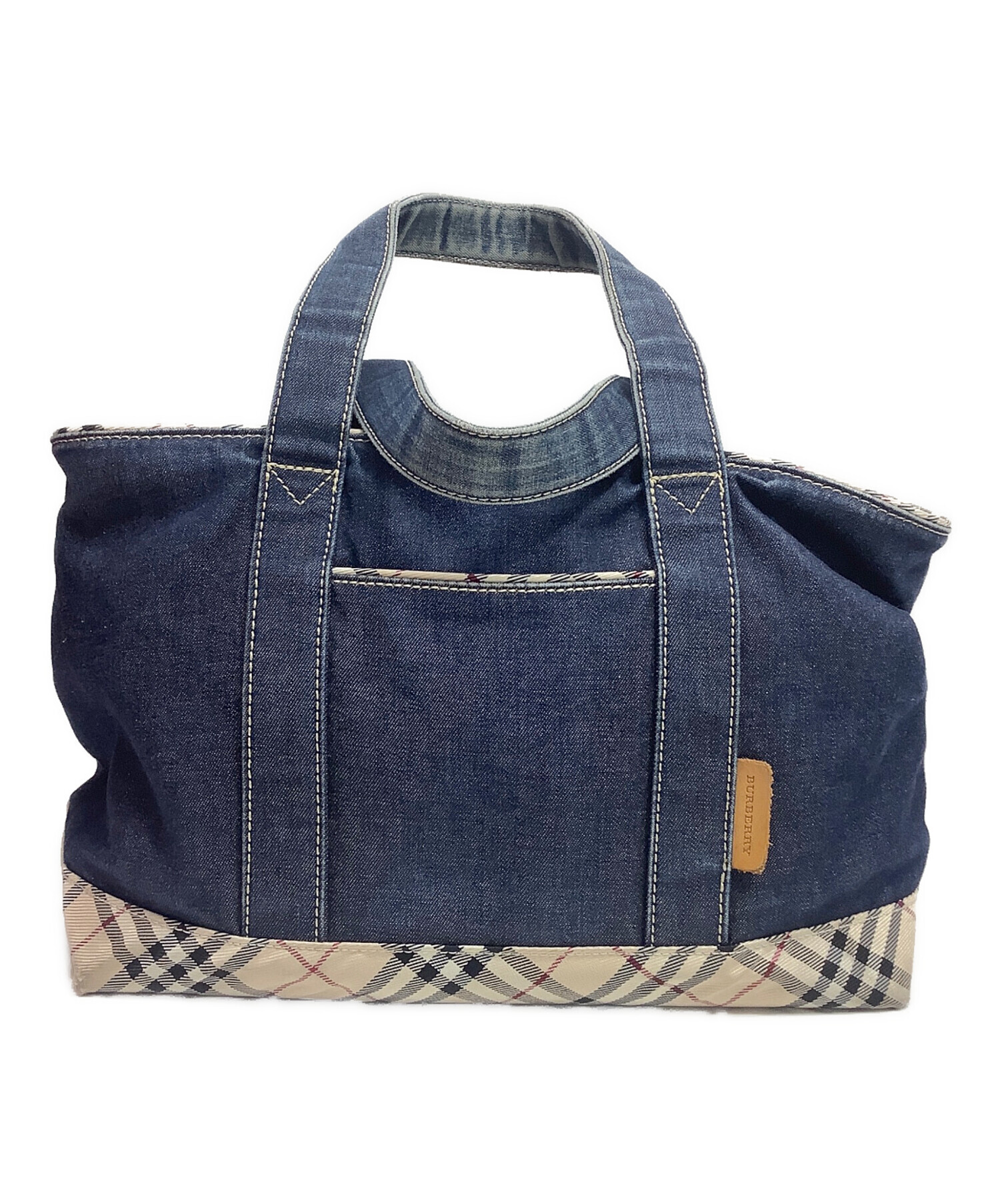 中古・古着通販】BURBERRY LONDON (バーバリーロンドン) デニムトート