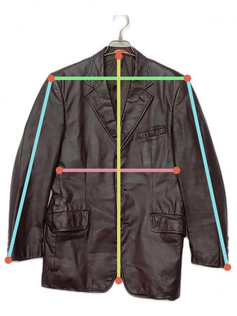 中古・古着通販】Paul Smith (ポールスミス) レザージャケット