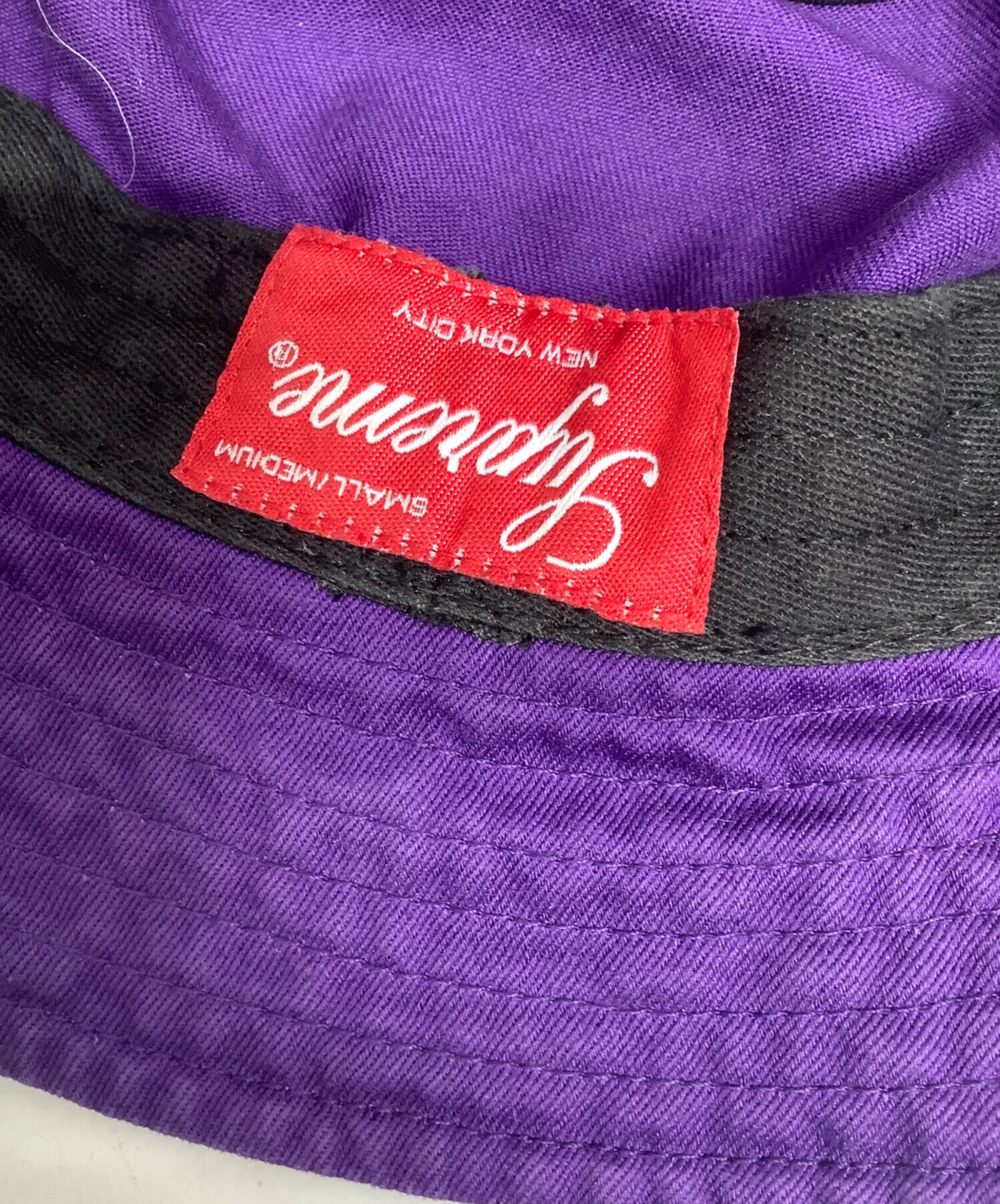 中古・古着通販】SUPREME (シュプリーム) バケットハット パープル