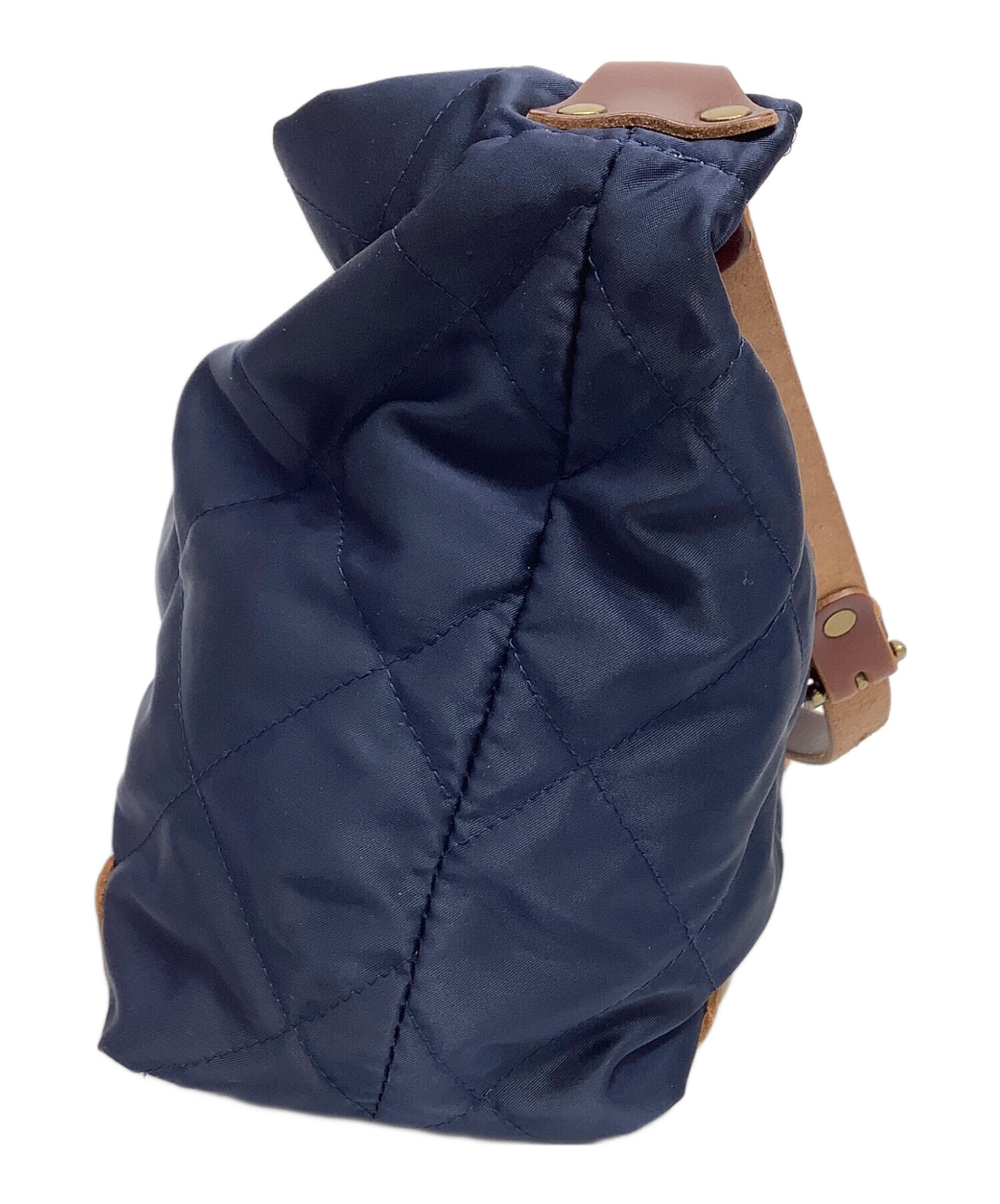中古・古着通販】CLEDRAN (クレドラン) キルティングバッグ ネイビー