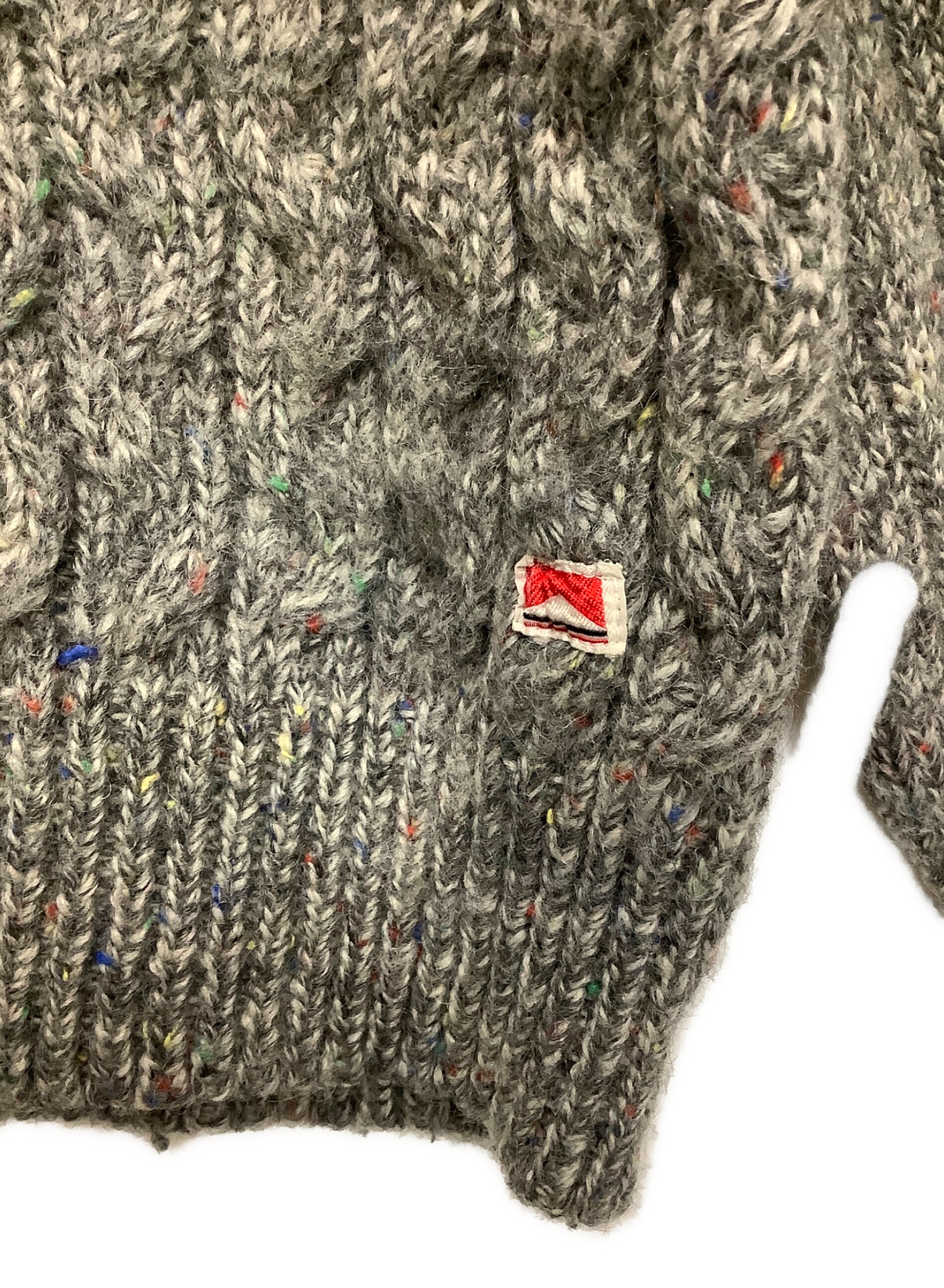 中古・古着通販】Marlboro (マルボロ) ケーブルニット グレー サイズ 