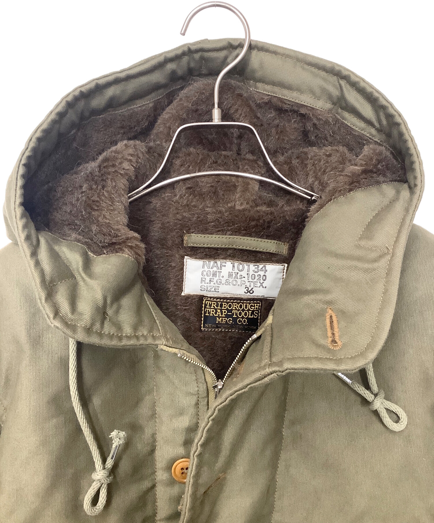 中古・古着通販】COLINBO (コリンボ) OBSERVER PARKA カーキ サイズ:36