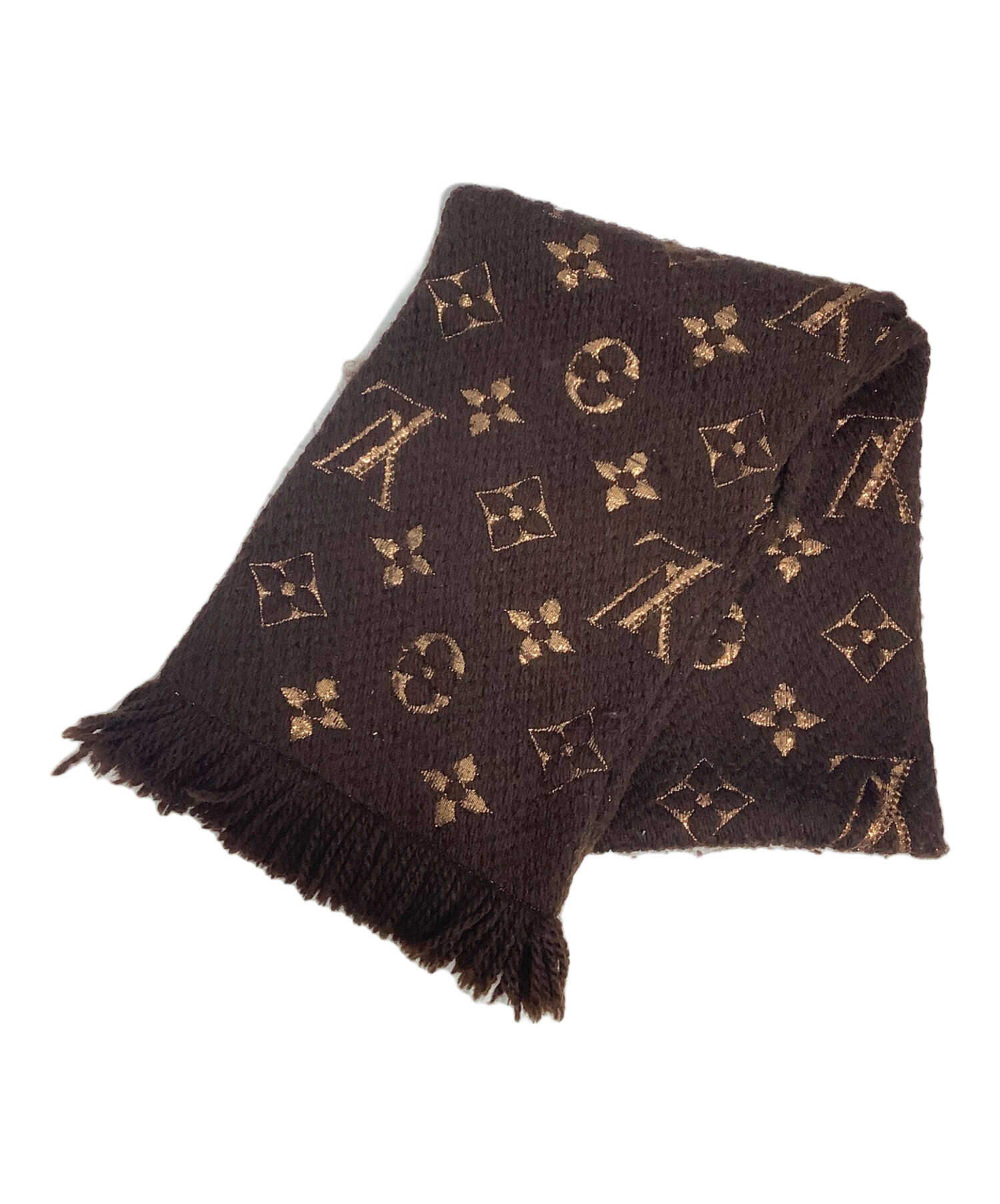 LOUIS VUITTON ルイヴィトンエシャルプロ ゴマニアシャインモノグラム 中古・古着通販】LOUIS VUITTON (ルイ ヴィトン) エシャルプ・ロゴ