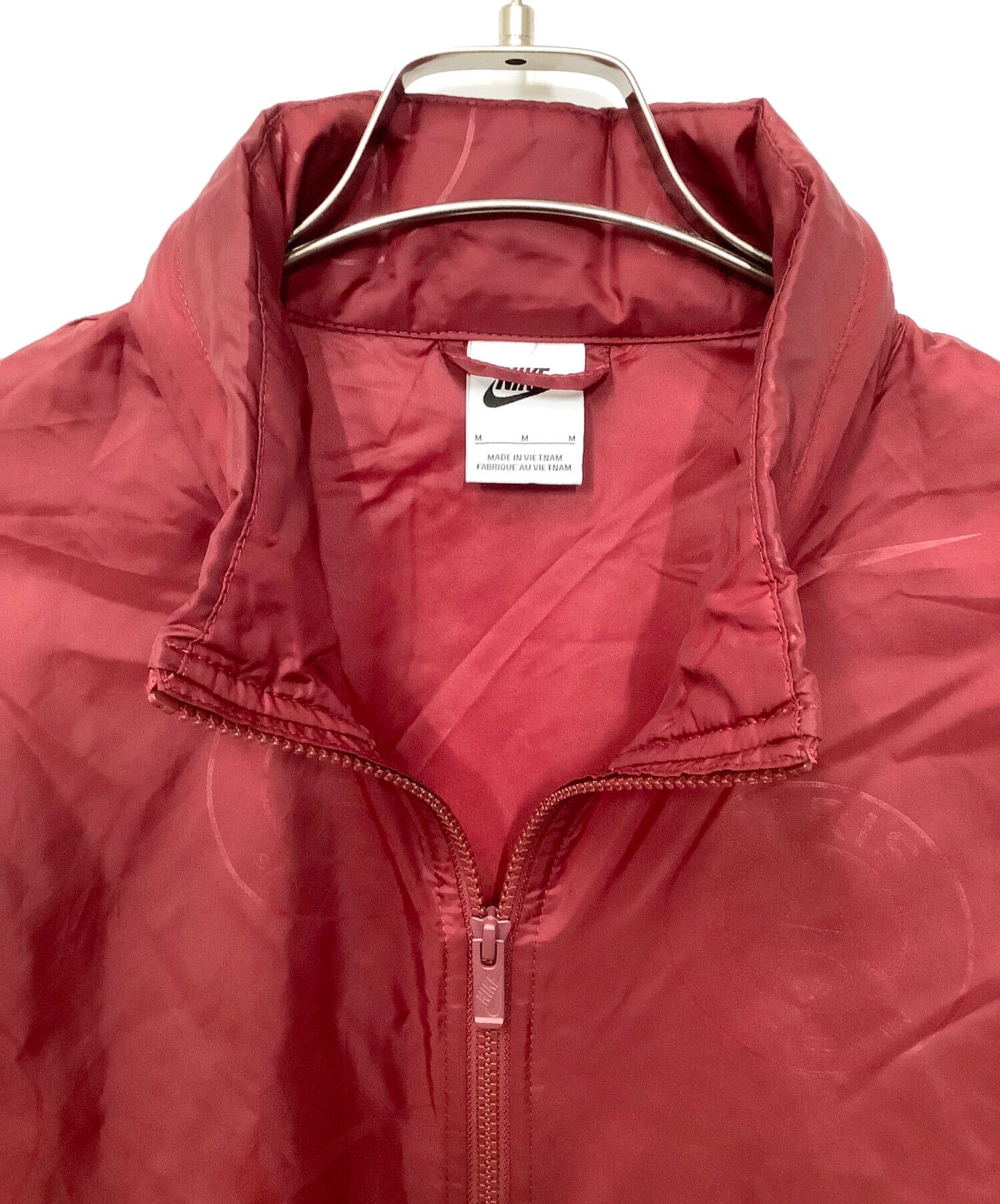 中古・古着通販】NIKE (ナイキ) ジャージトップ レッド サイズ:M