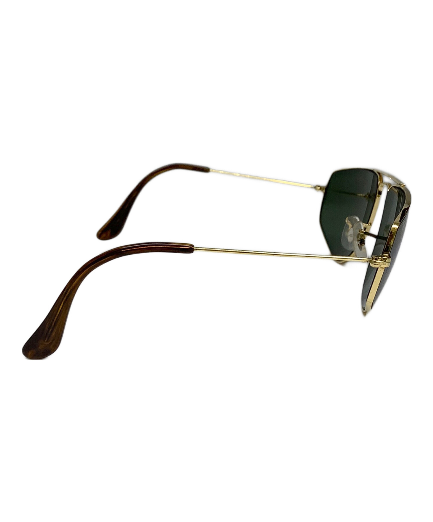 中古・古着通販】RAY-BAN (レイバン) サングラス ゴールド×グリーン 