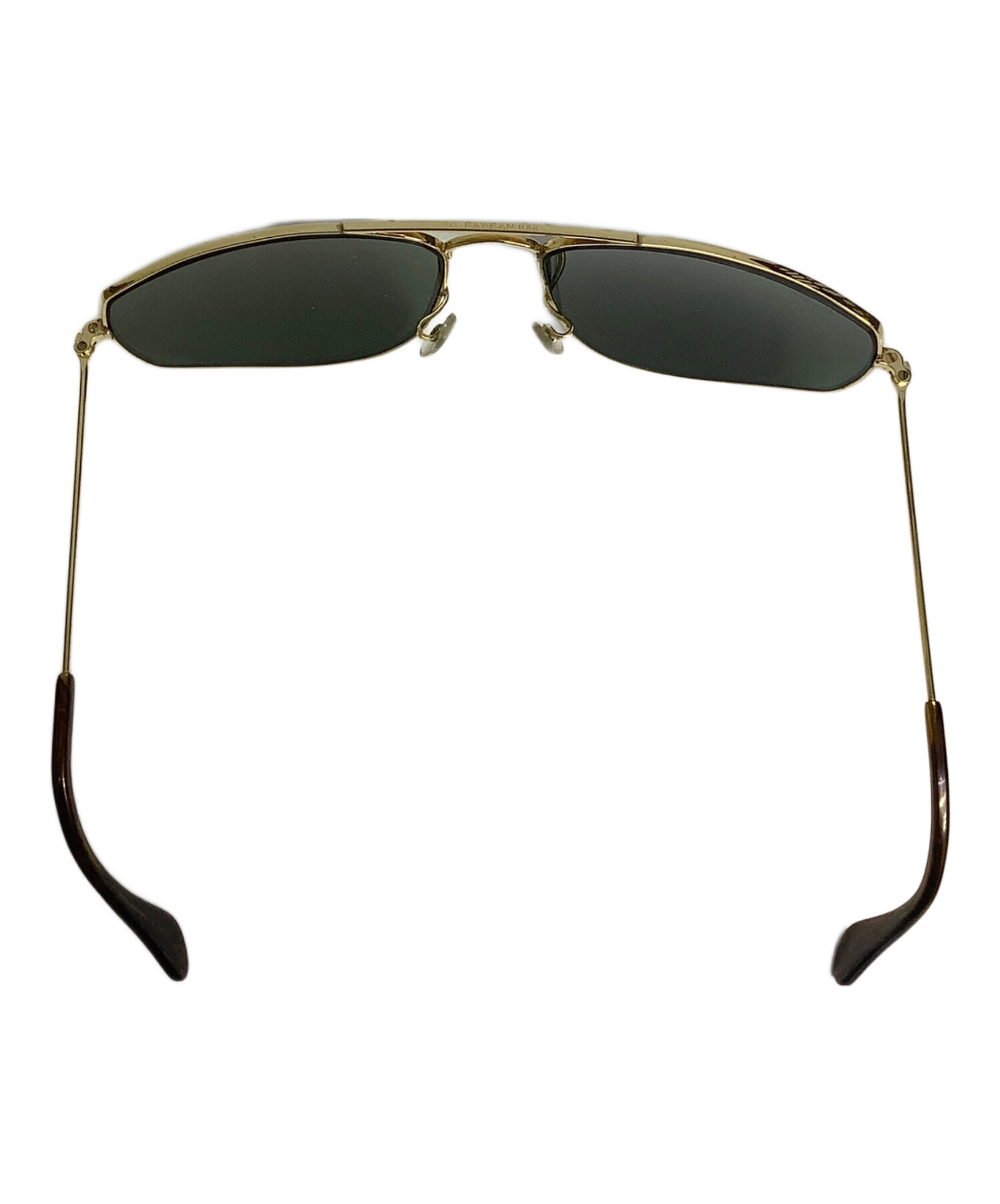 中古・古着通販】RAY-BAN (レイバン) サングラス ゴールド×グリーン