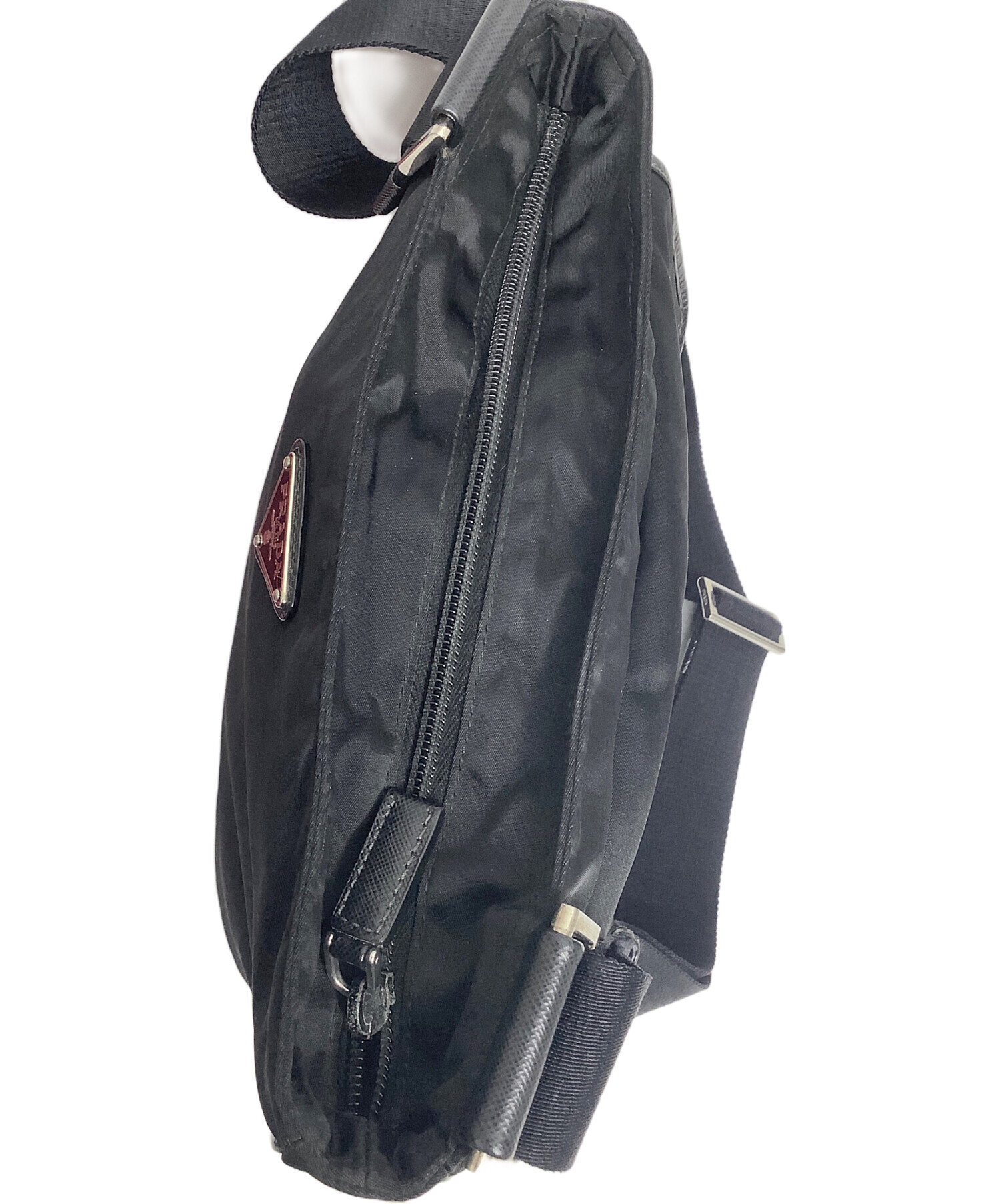 中古・古着通販】PRADA (プラダ) ショルダーバッグ ブラック｜ブランド
