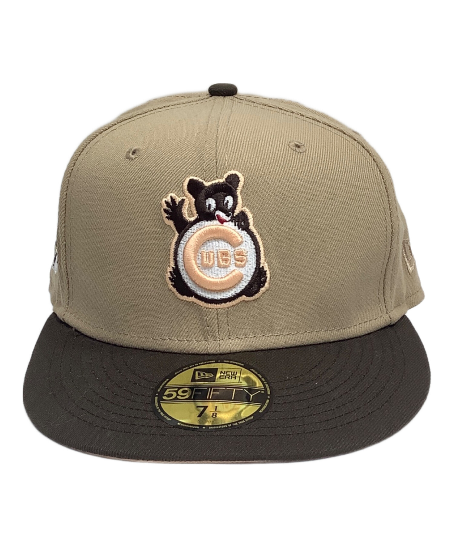 中古・古着通販】New Era (ニューエラ) キャップ ベージュ サイズ:56.8