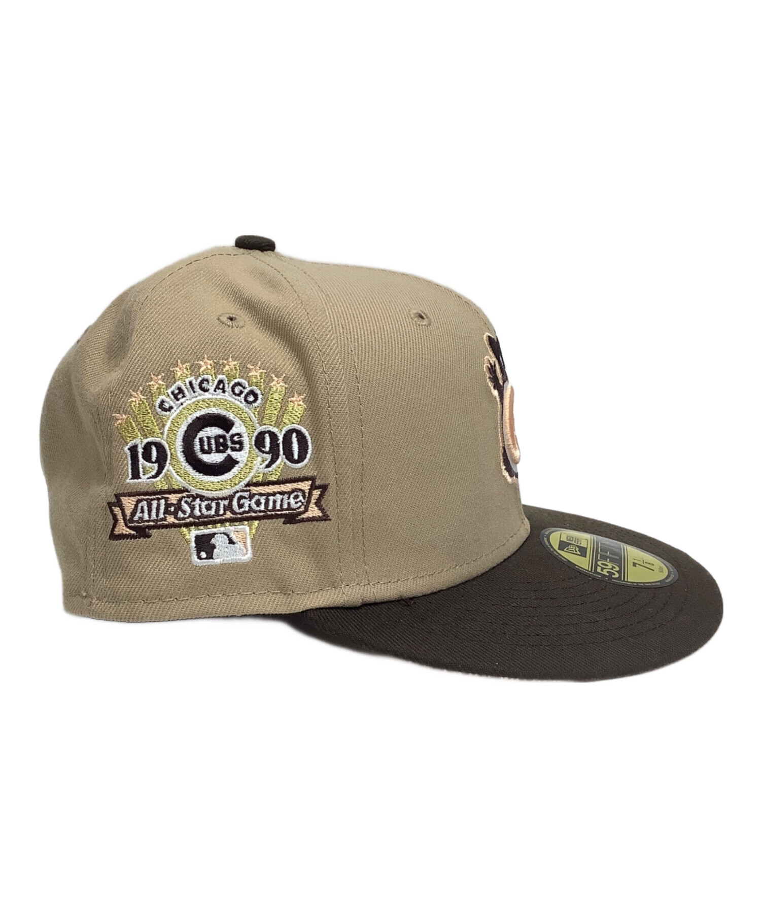 中古・古着通販】New Era (ニューエラ) キャップ ベージュ サイズ:56.8