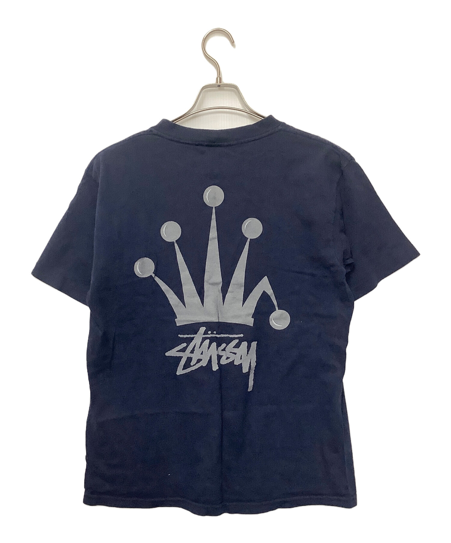 中古・古着通販】stussy (ステューシー) クラウンプリントTシャツ 