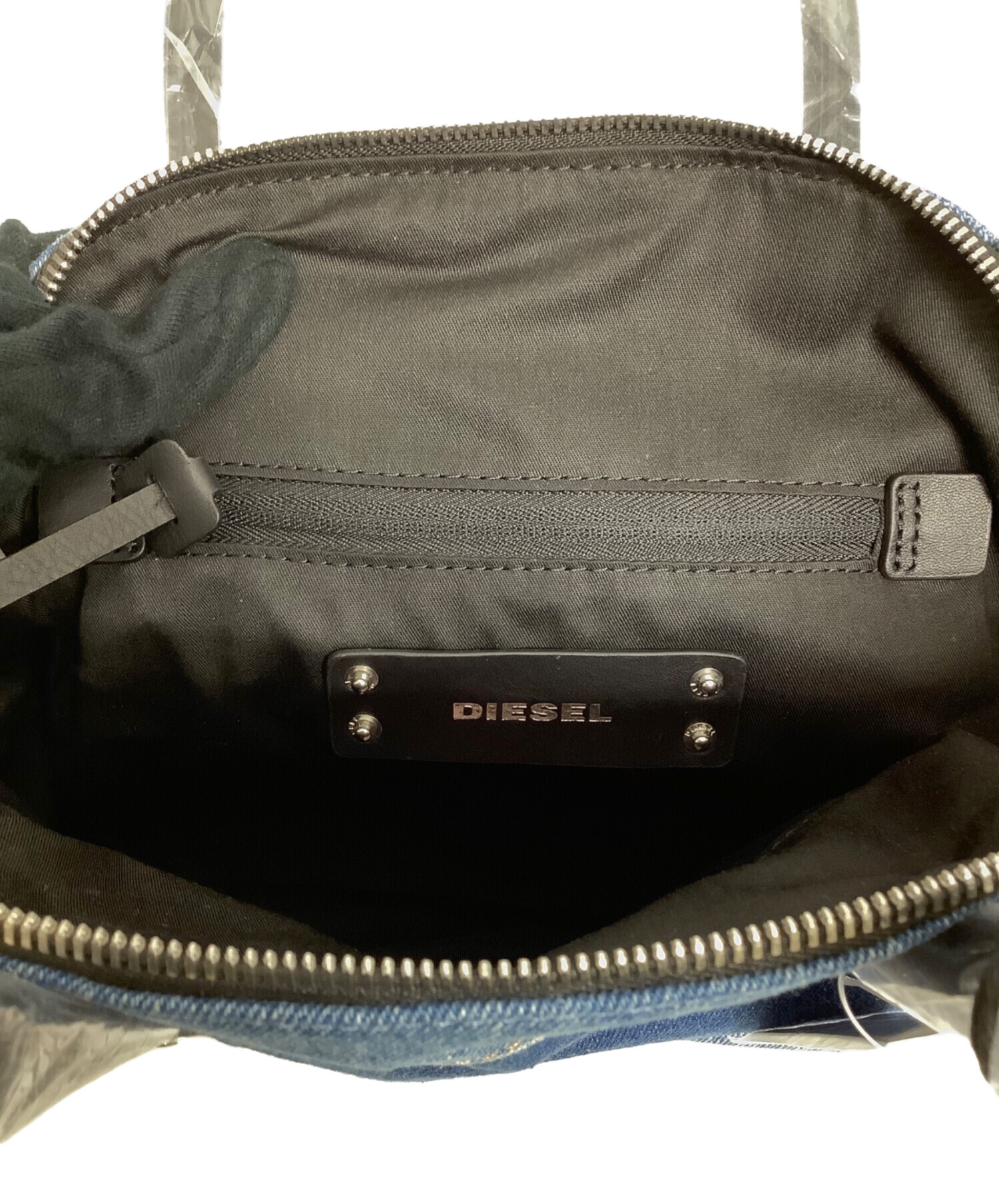 中古・古着通販】DIESEL (ディーゼル) 2WAYショルダーバッグ ブルー 