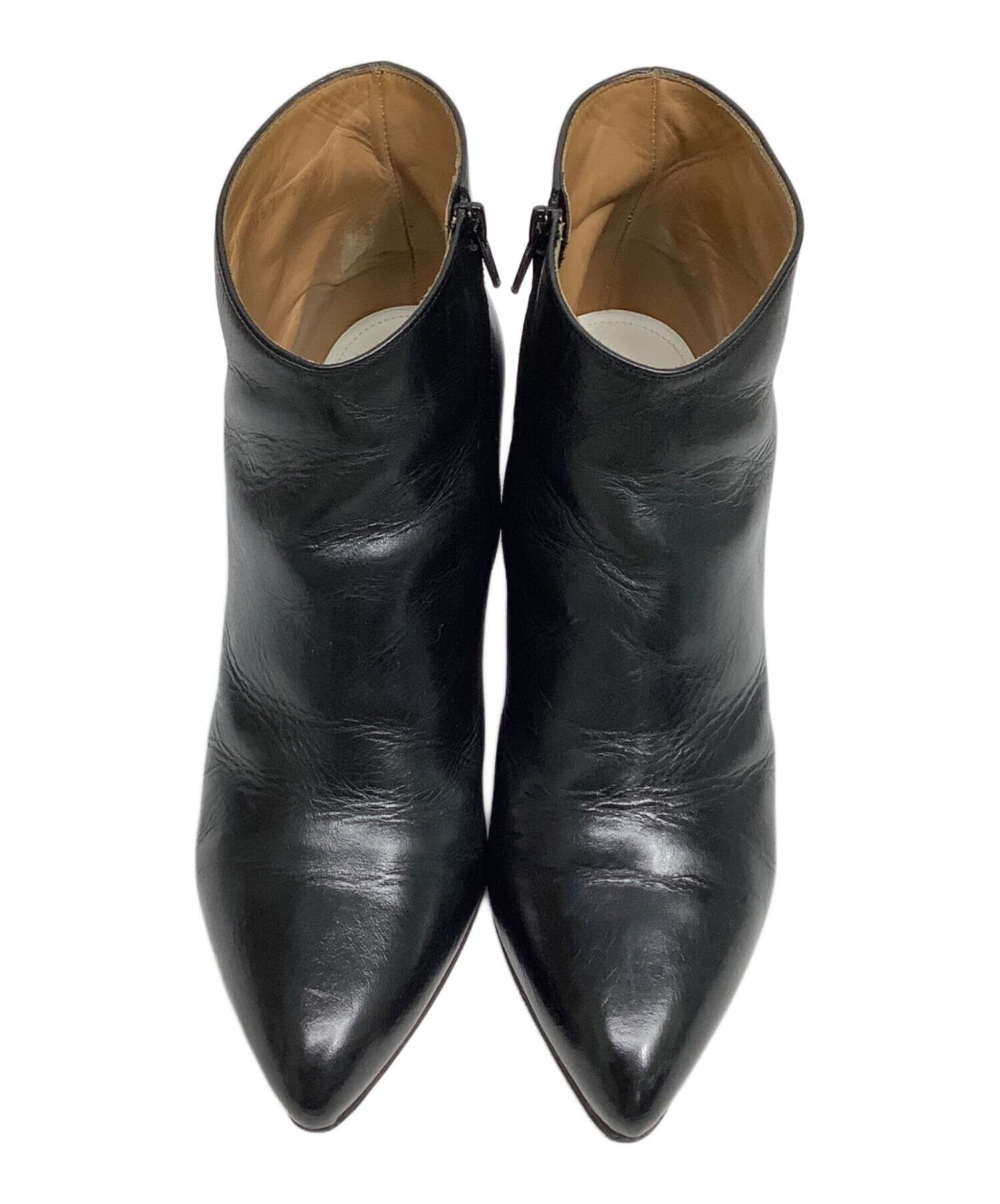 マルタンマルジェラ ショートブーツ 39 黒