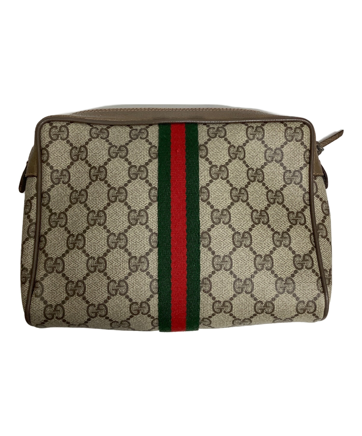 中古・古着通販】GUCCI (グッチ) ポーチ ベージュ｜ブランド・古着通販 