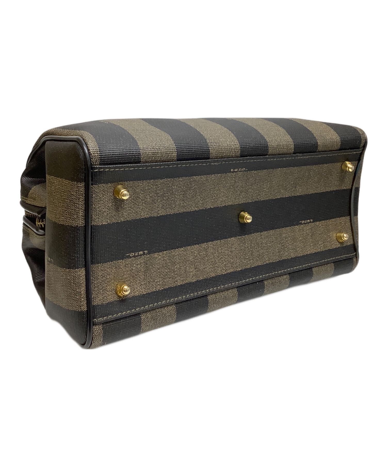 FENDI ボストンバッグ 中古・古着通販】FENDI (フェンディ) ズッカ柄ミニボストン