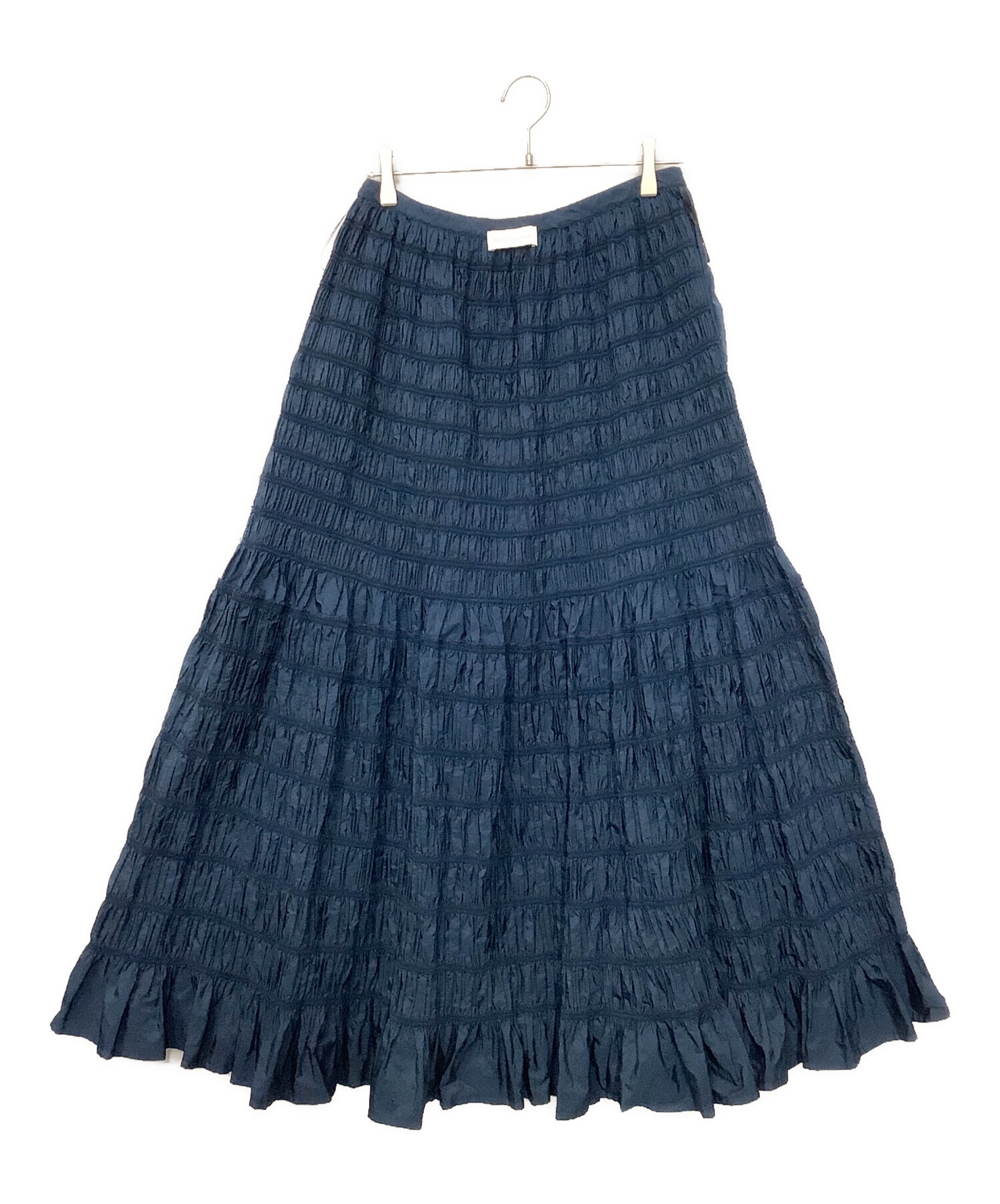 Molly Goddard カーキ フリル ロングスカート Molly Goddard カーキ フリル ロングスカート