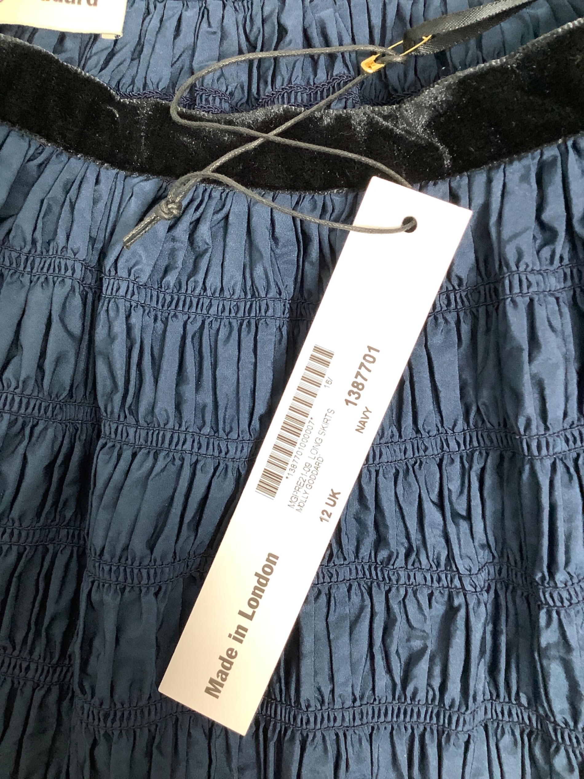 中古・古着通販】Molly Goddard (モリー ゴダード) シャーリングロング