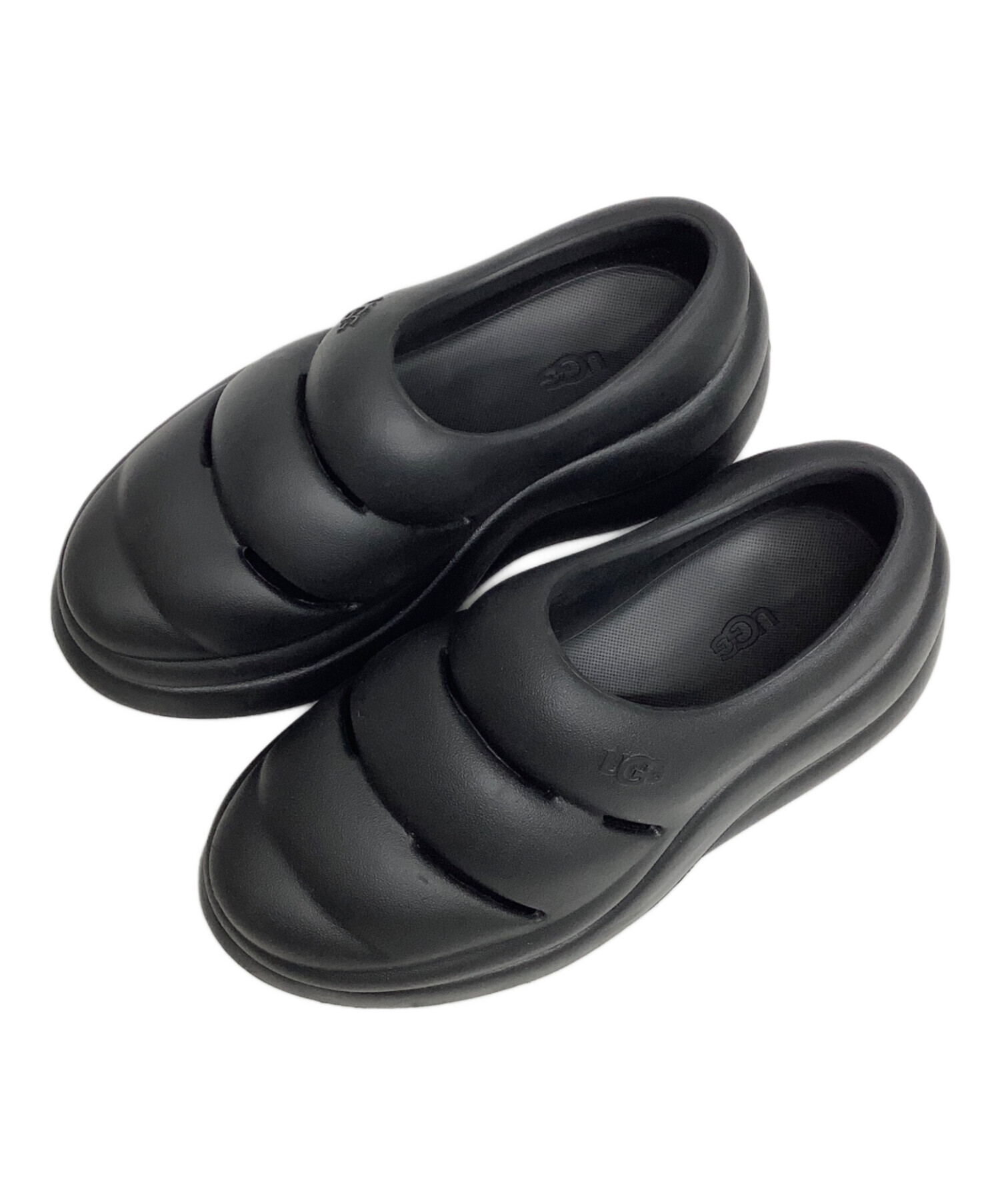 中古・古着通販】UGG (アグ) サンダル ブラック サイズ:W7｜ブランド